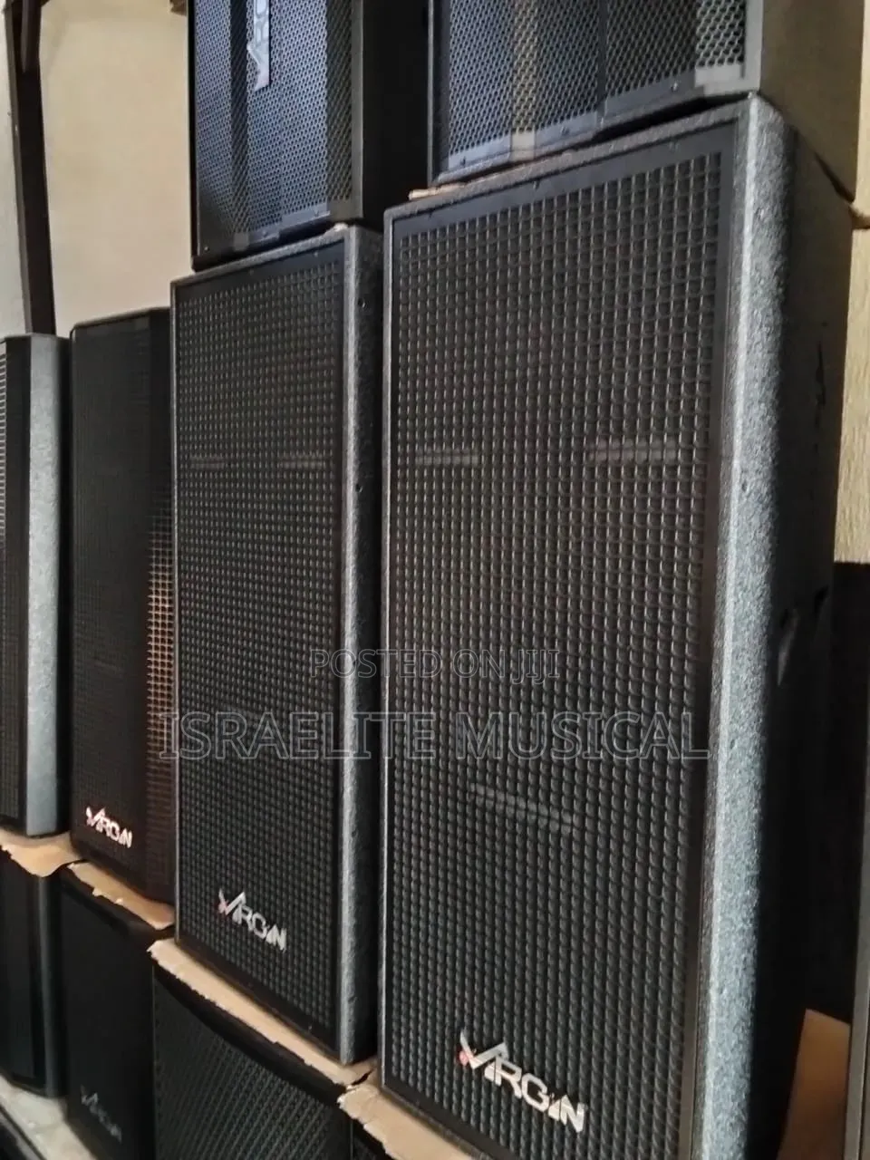 Virgin Double and Single Speakers and Subwoofer