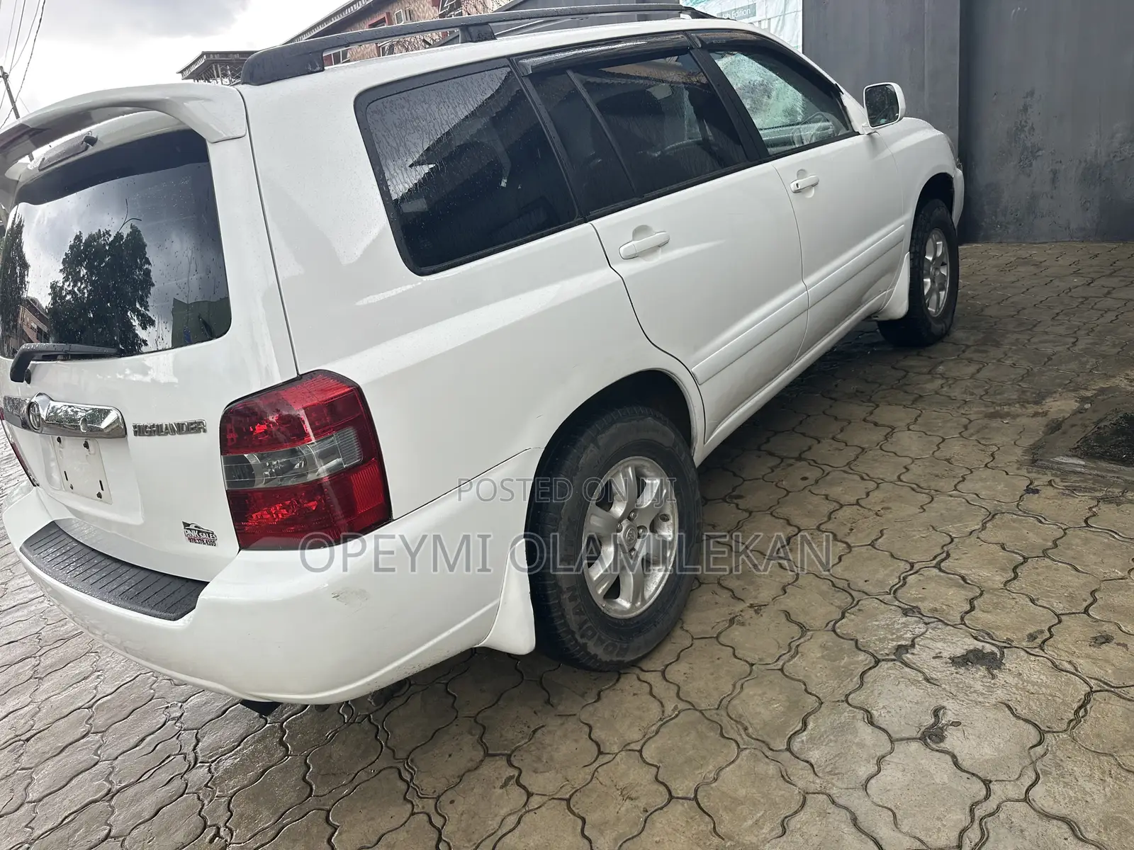 Toyota Highlander Limited V6 2006 White