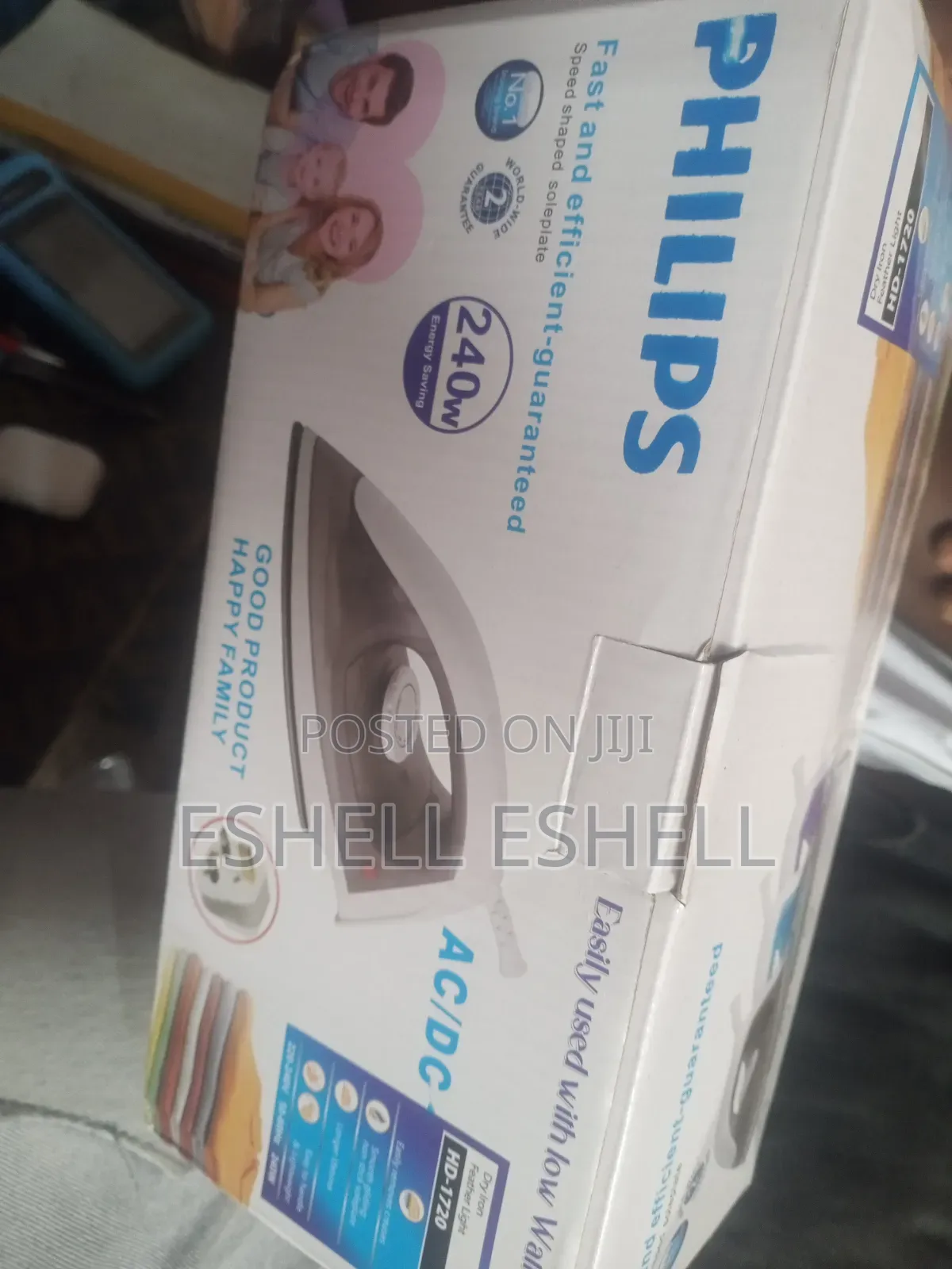 Philips Ac/Dc Solar Pressing Iron