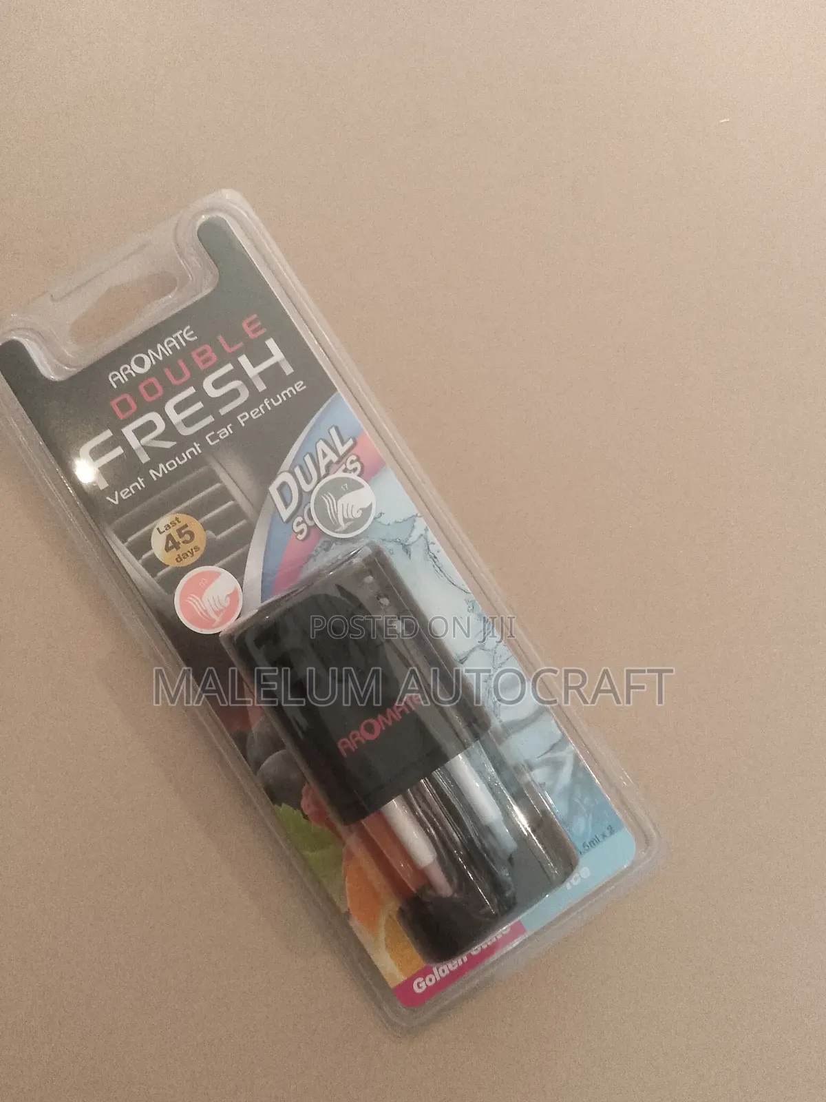 Aromate Double Fresh Vent Mount Car Perfume