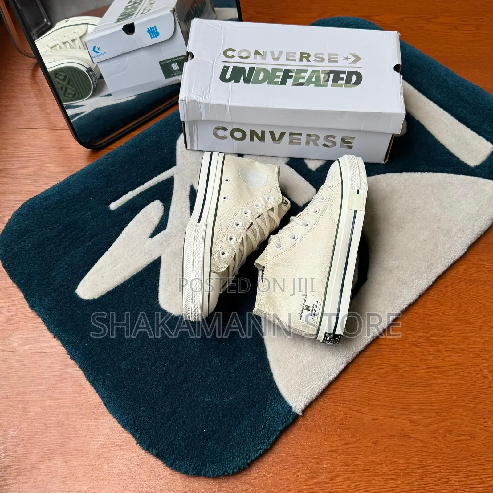 High Quality Undefeated X Converse Chuck Taylor All Star ‘“Parchment”