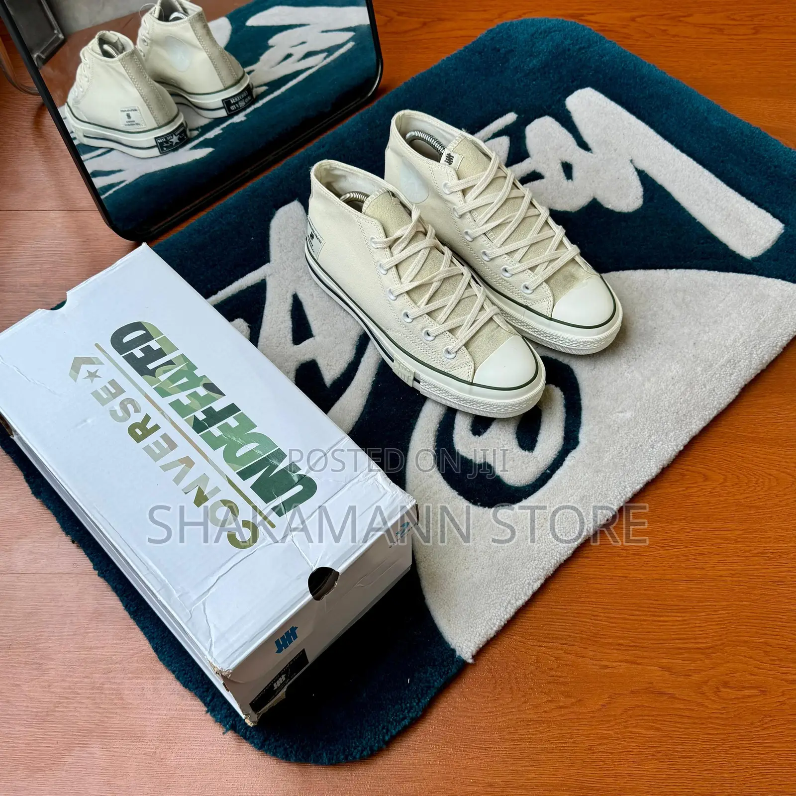 High Quality Undefeated X Converse Chuck Taylor All Star ‘“Parchment”
