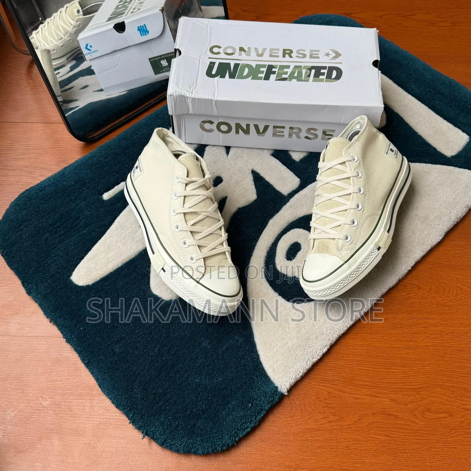 High Quality Undefeated X Converse Chuck Taylor All Star ‘“Parchment”