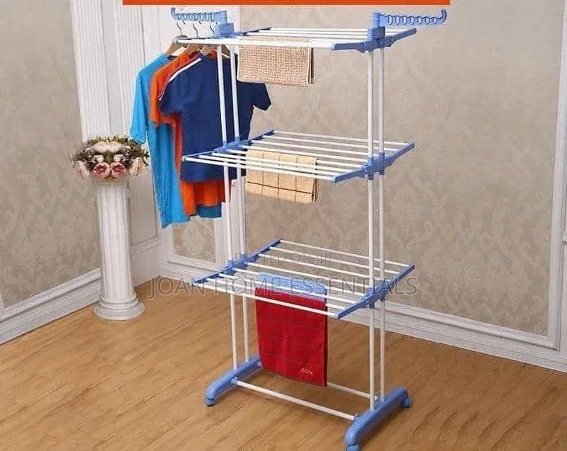3-Tier Foldable Clothes Drying Rack