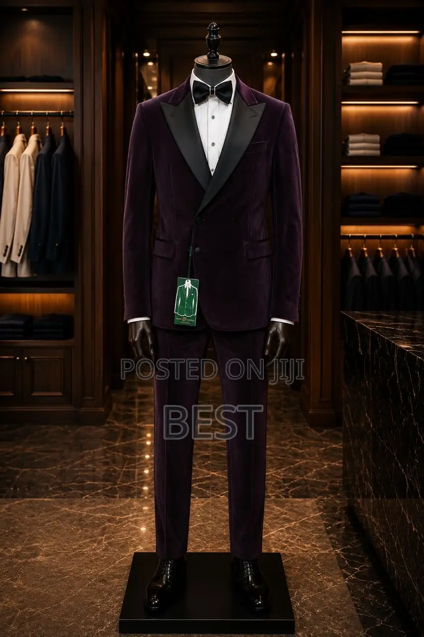 Top Quality Sued Tuxedos Turkish Suit for Wedding Othe Occasio.
