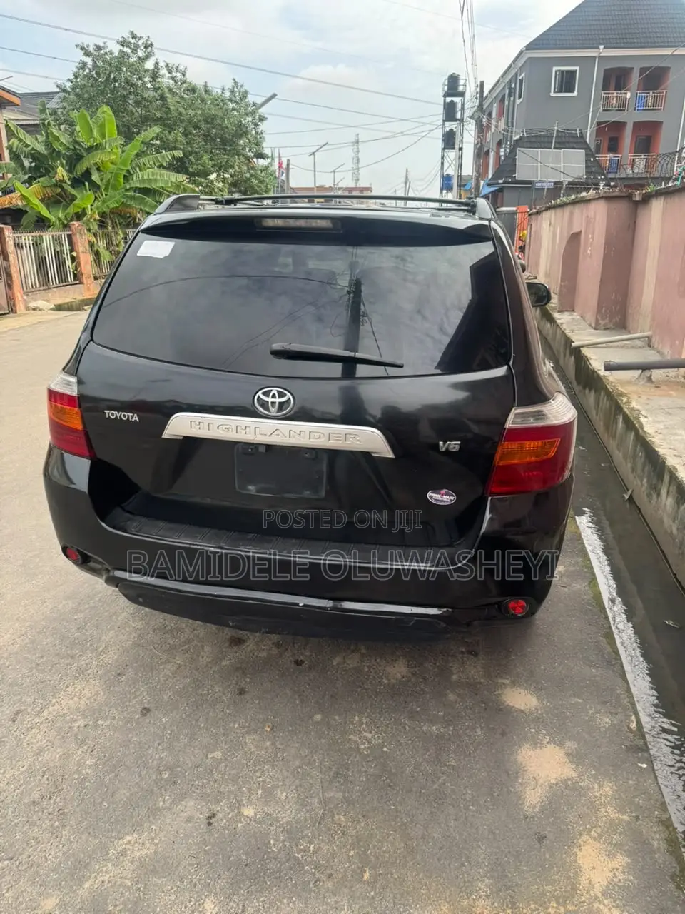 Toyota Highlander 2008 Black