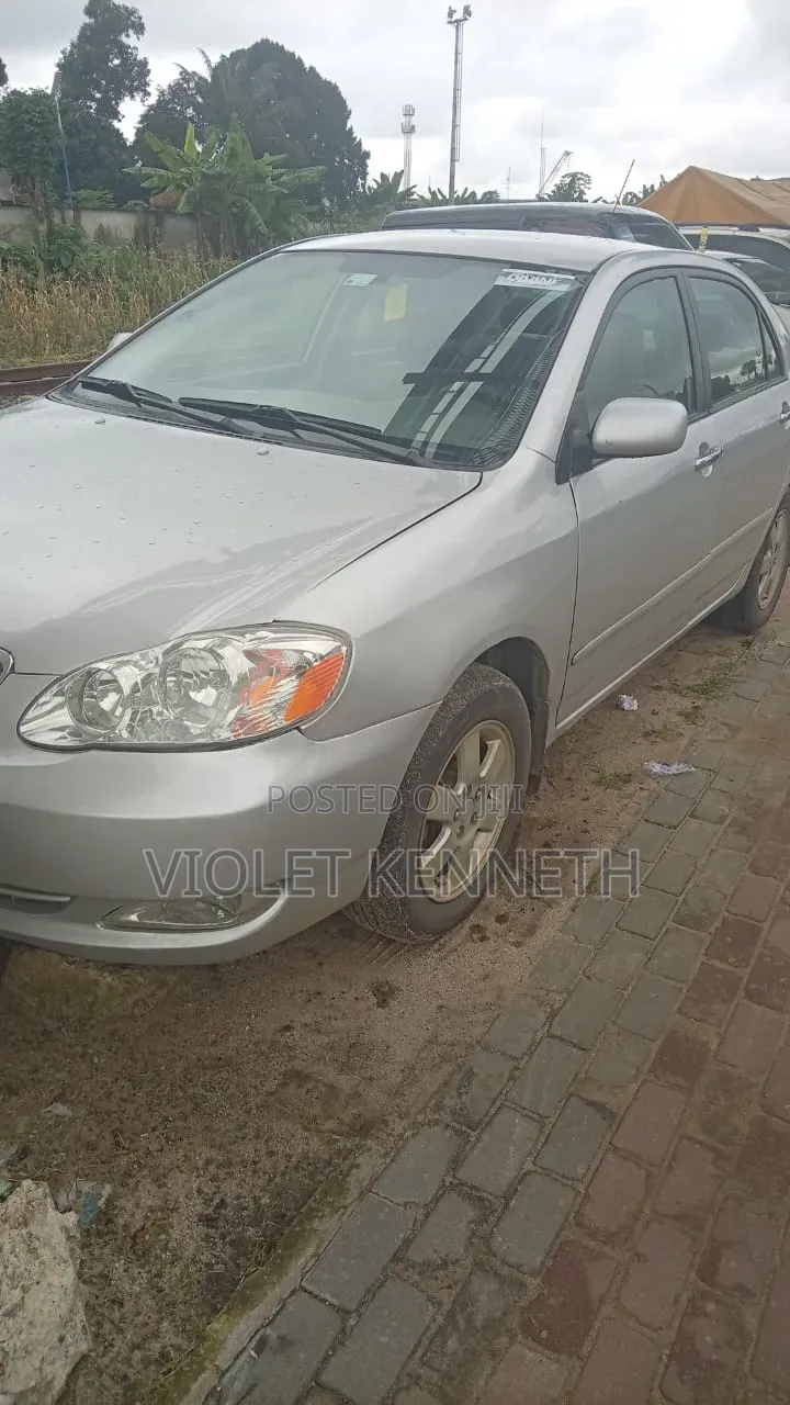 Toyota Corolla 2006 Silver