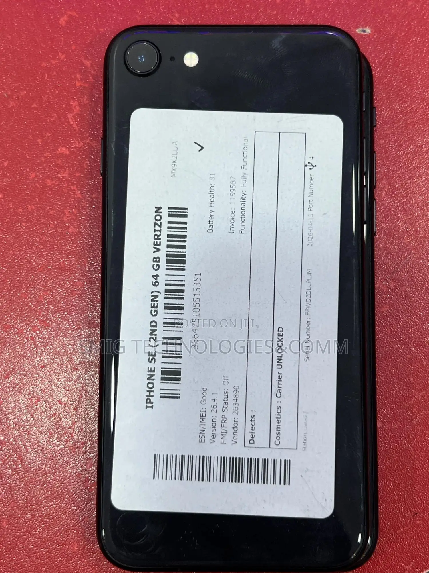 Apple iPhone SE (2020) 64 GB