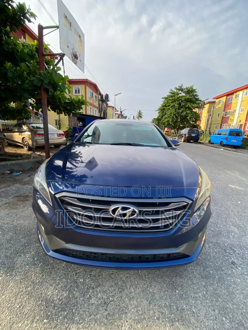 Hyundai Sonata Sport 4dr Sedan (2.4L 4cyl 6A) 2015 Blue