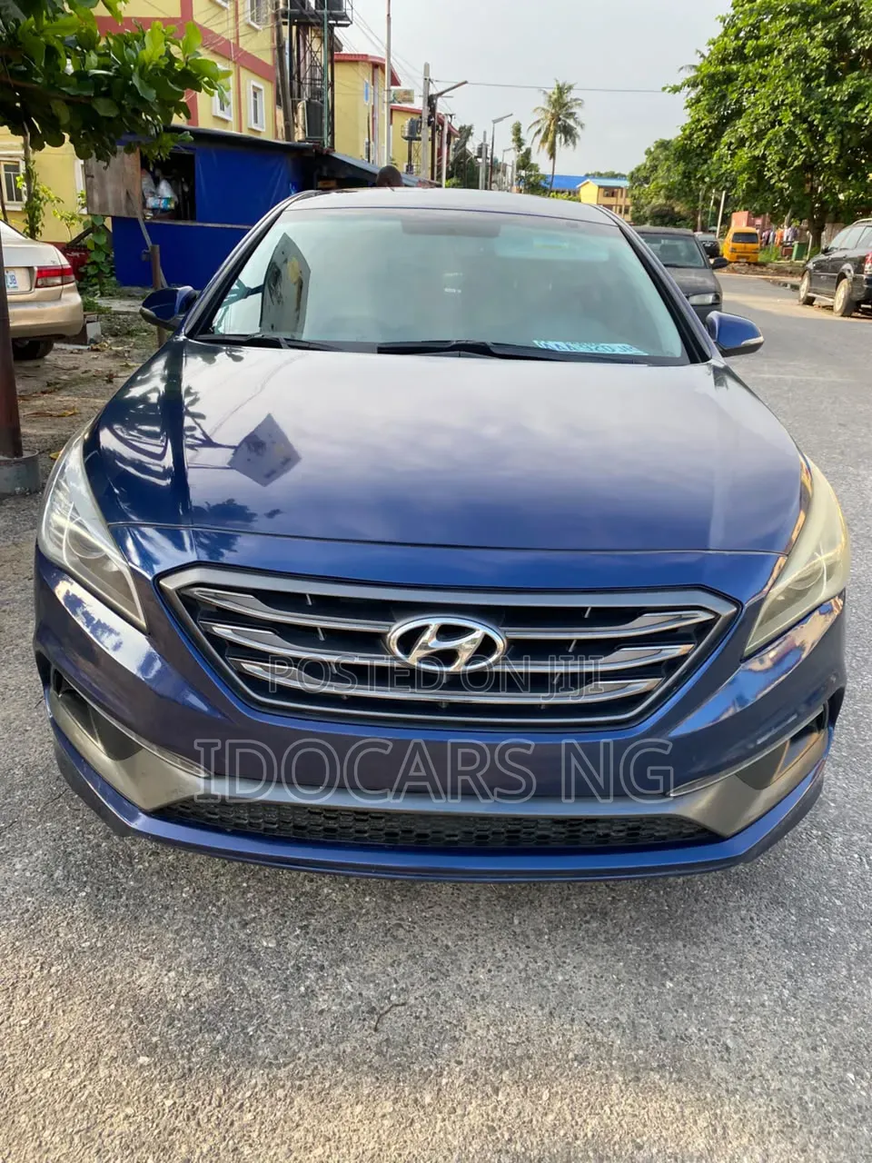 Hyundai Sonata Sport 4dr Sedan (2.4L 4cyl 6A) 2015 Blue