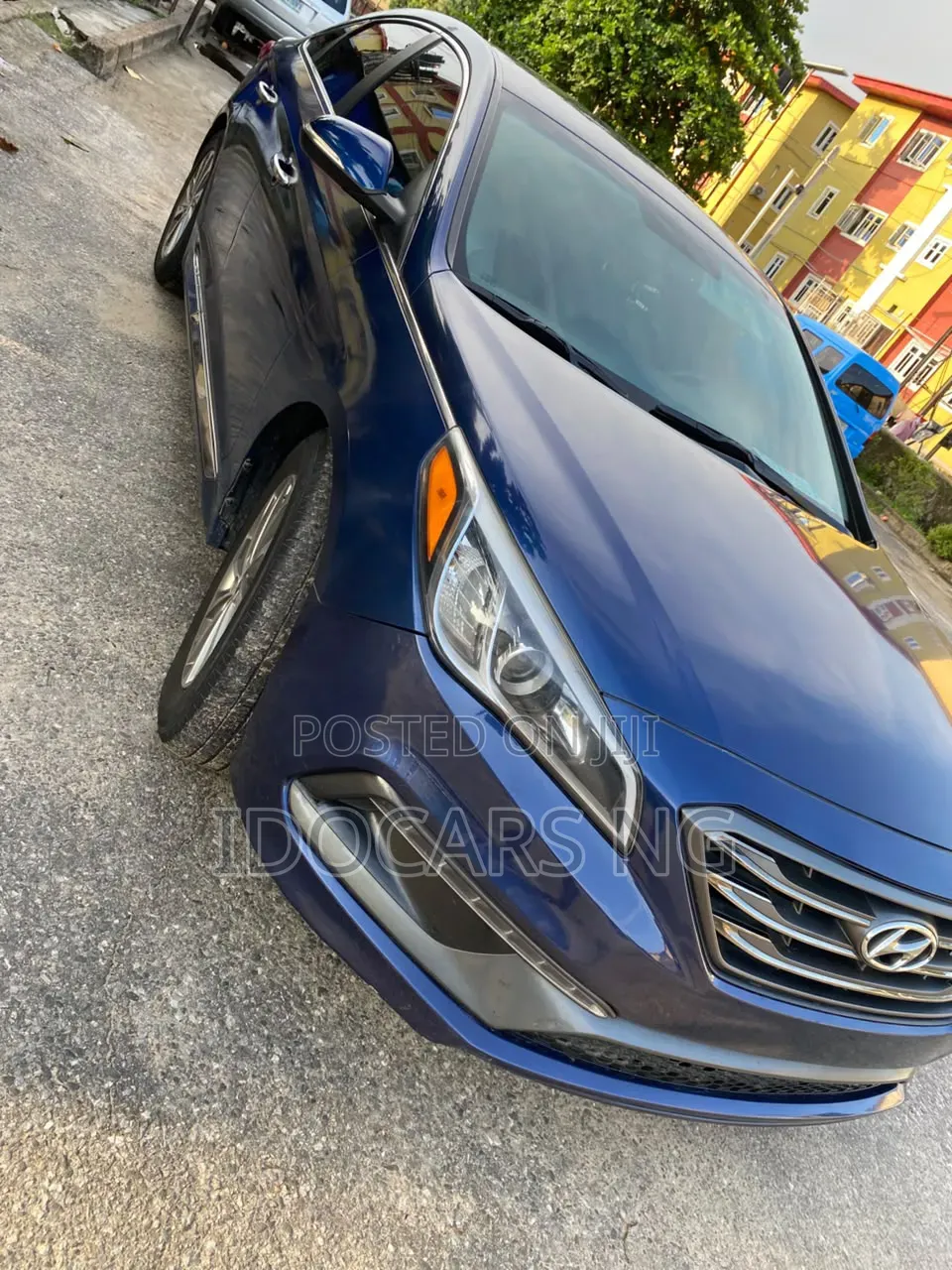 Hyundai Sonata Sport 4dr Sedan (2.4L 4cyl 6A) 2015 Blue