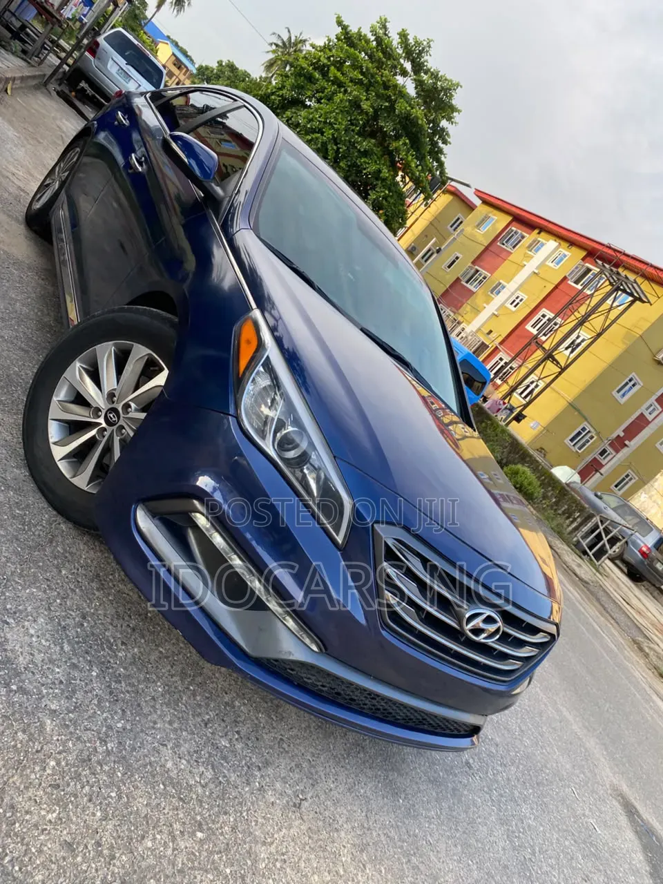 Hyundai Sonata Sport 4dr Sedan (2.4L 4cyl 6A) 2015 Blue