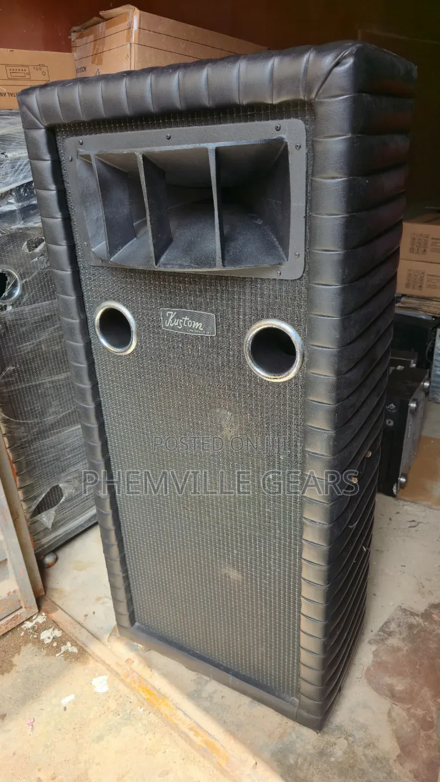 Uk Used Kustom Outdoor Speakers