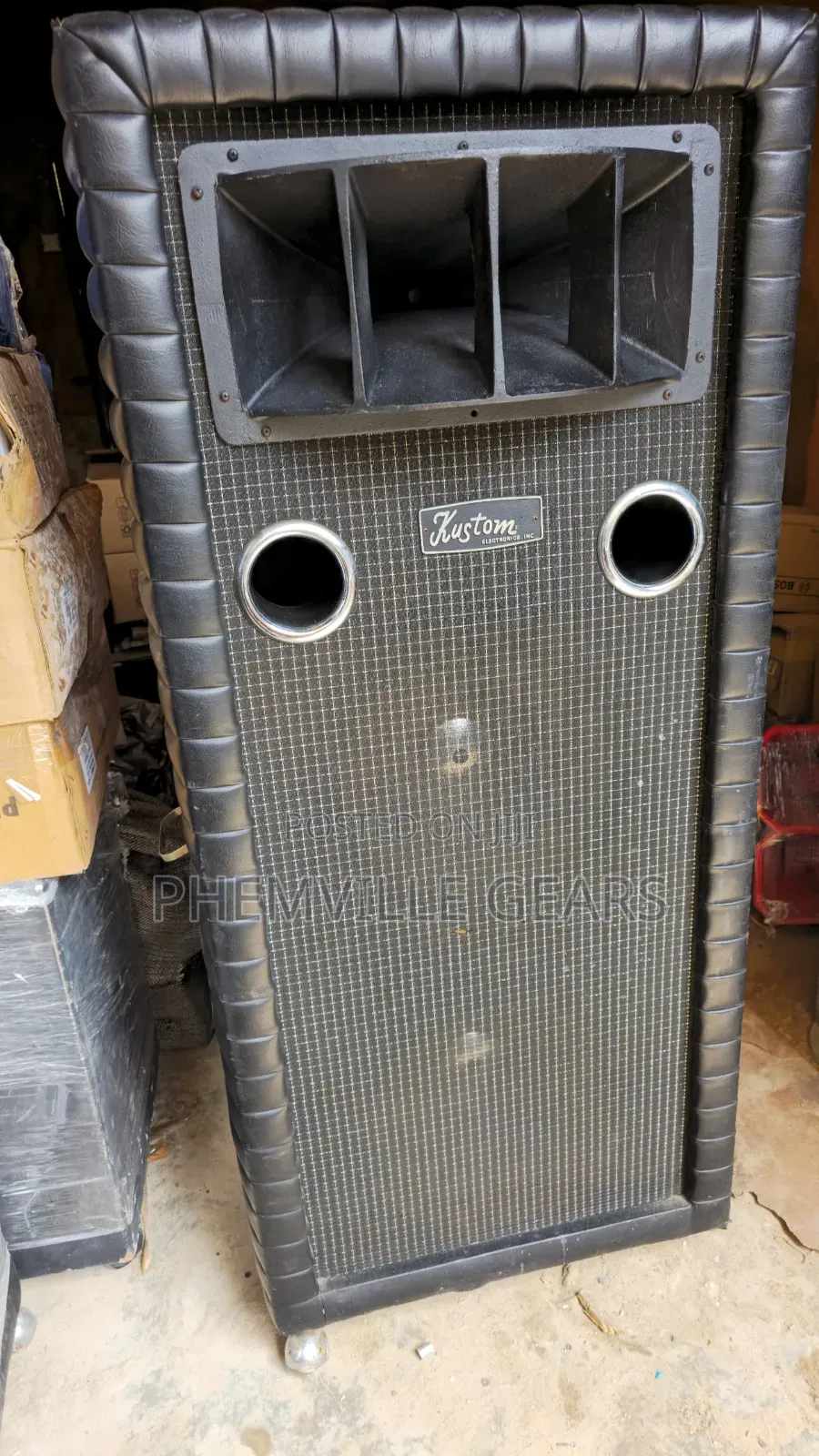 Uk Used Kustom Outdoor Speakers