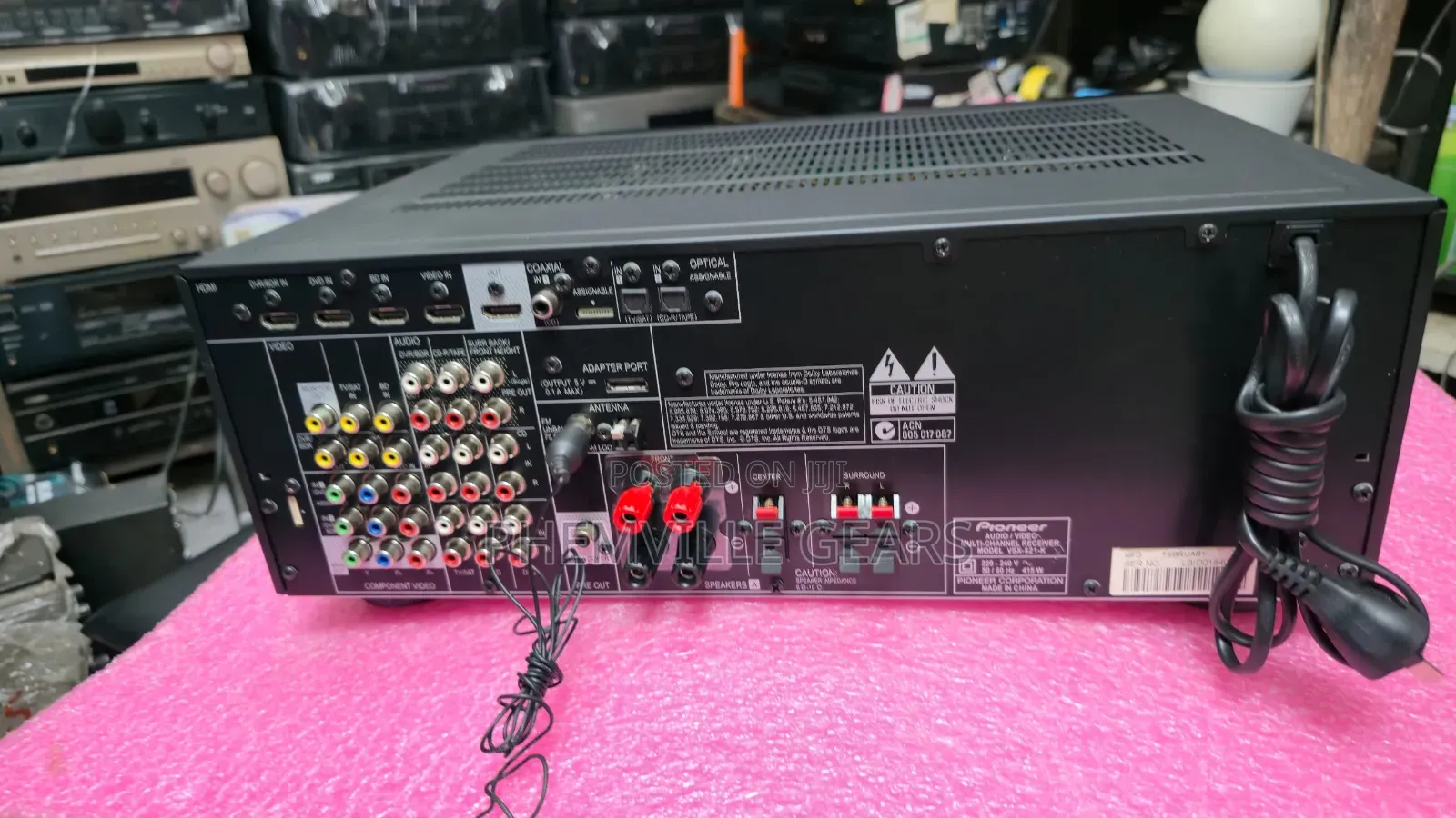 Uk Used Pioneer VSX 521 Avr Receiver