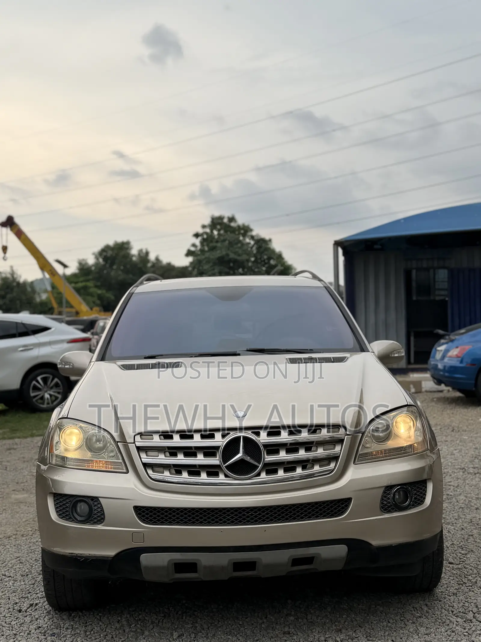 Mercedes-Benz M Class ML 350 4Matic 2008 Gold