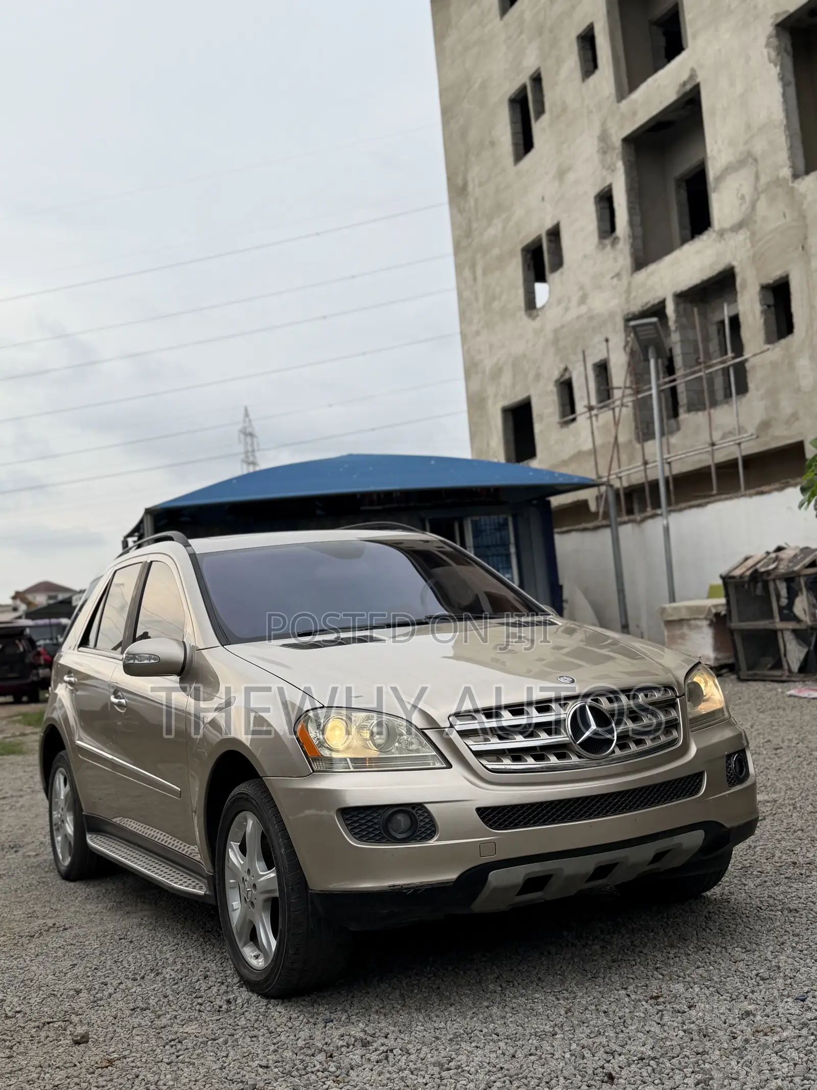 Mercedes-Benz M Class ML 350 4Matic 2008 Gold