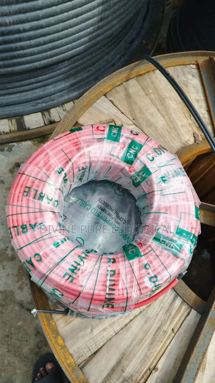 10.0mm Tinned Copper Single Pv Cable Double Coated
