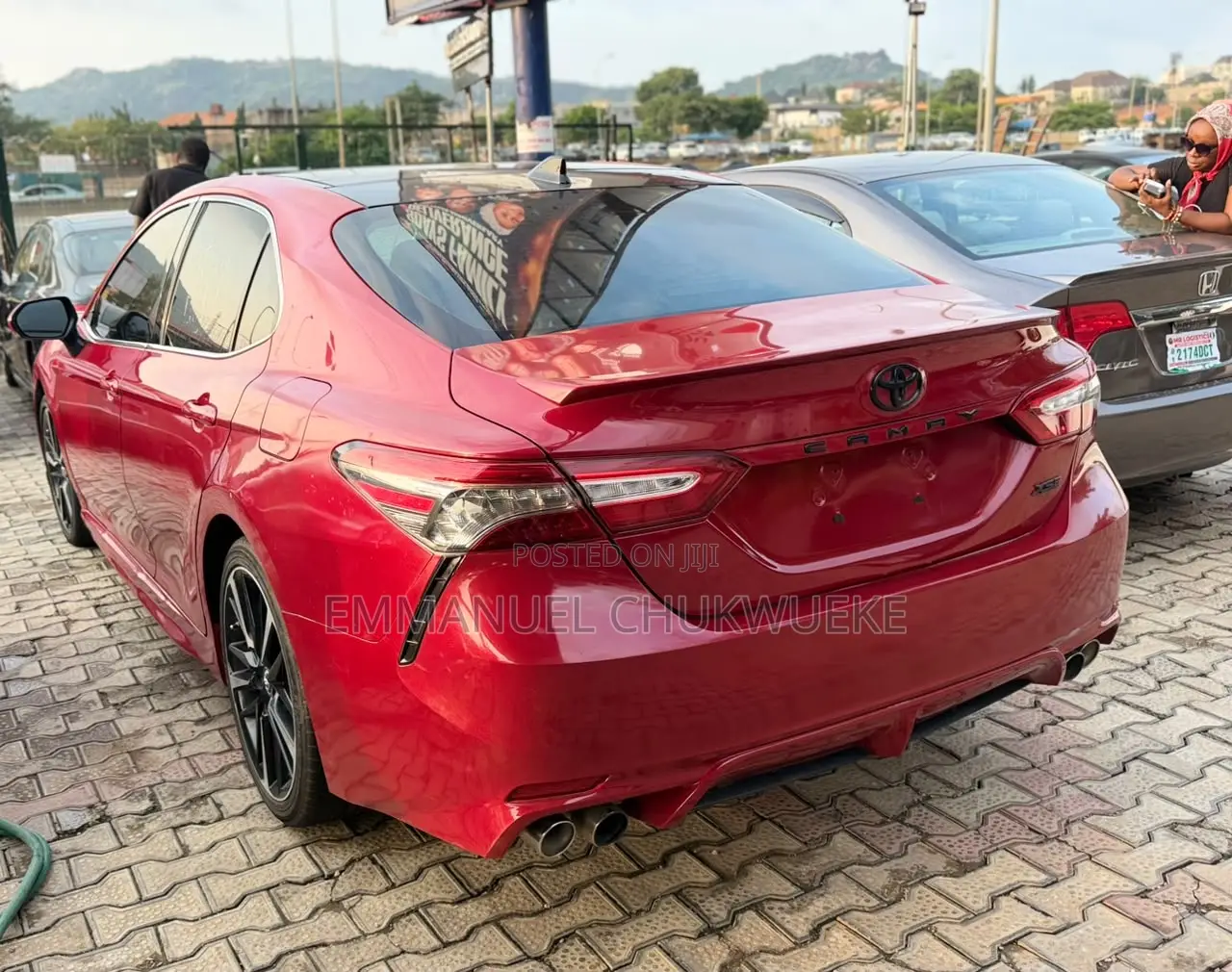 Toyota Camry XSE (2.5L 4cyl 8A) 2019 Red