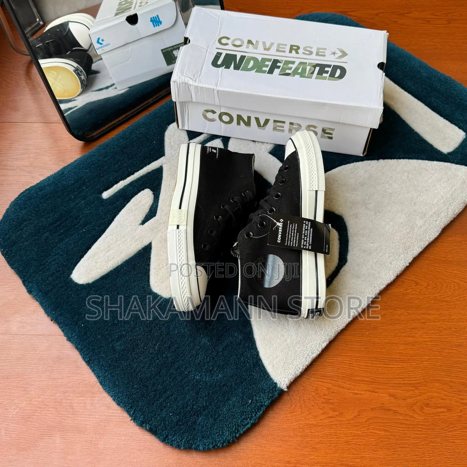 Original Undefeated X Converse All Star ‘70 Plus Mid “Black”