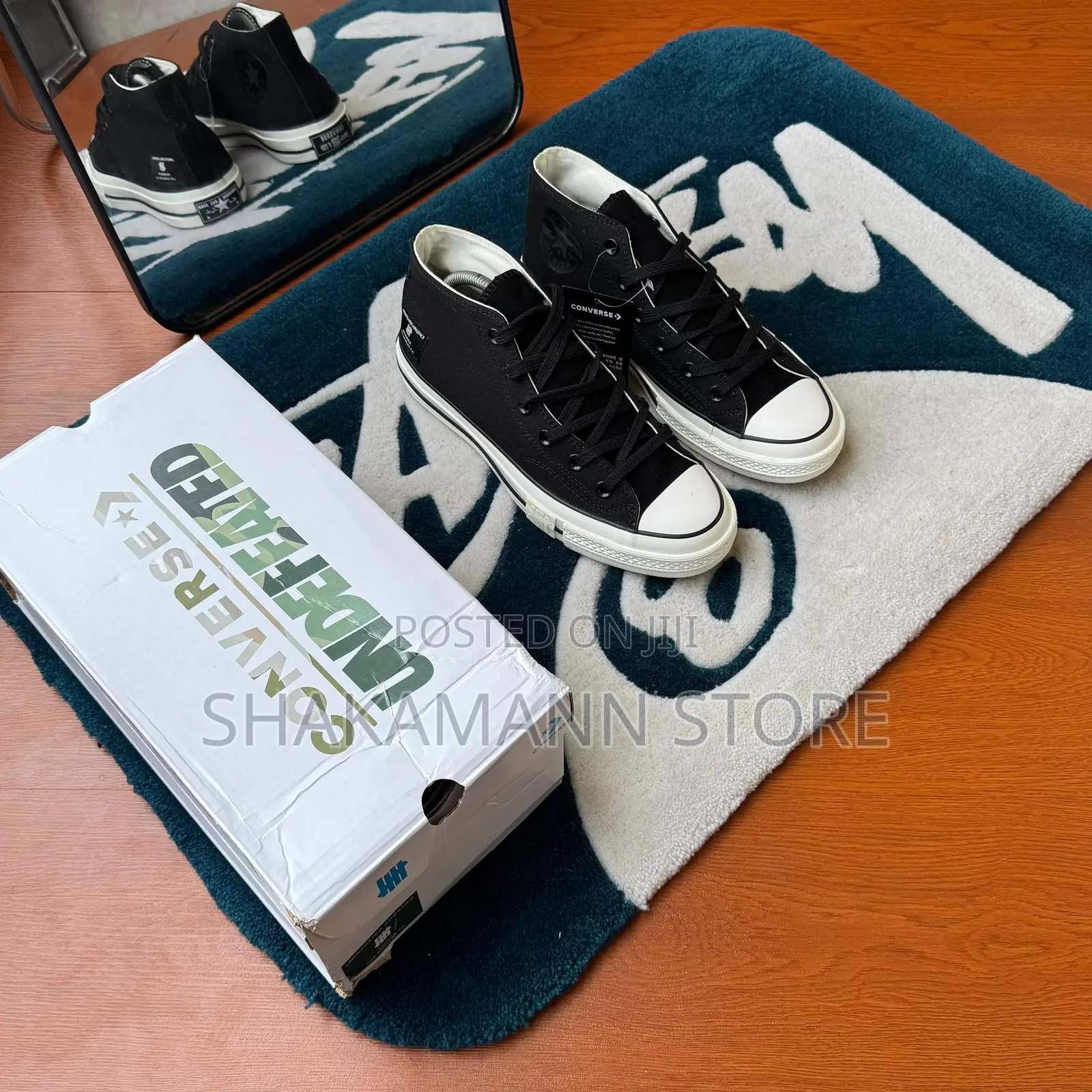 Original Undefeated X Converse All Star ‘70 Plus Mid “Black”