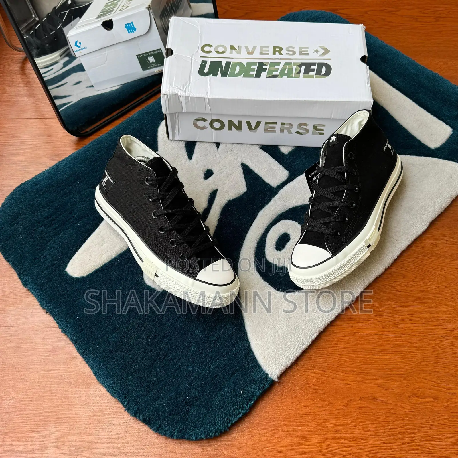 Original Undefeated X Converse All Star ‘70 Plus Mid “Black”