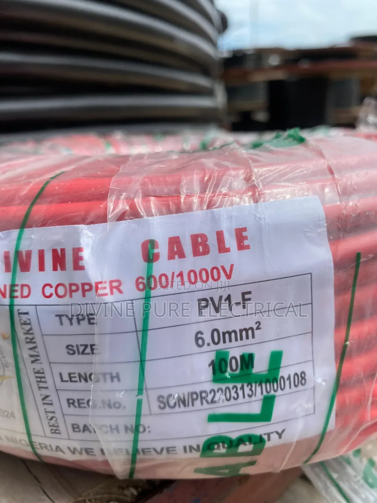 6.0mm Tinned Copper Double Coated