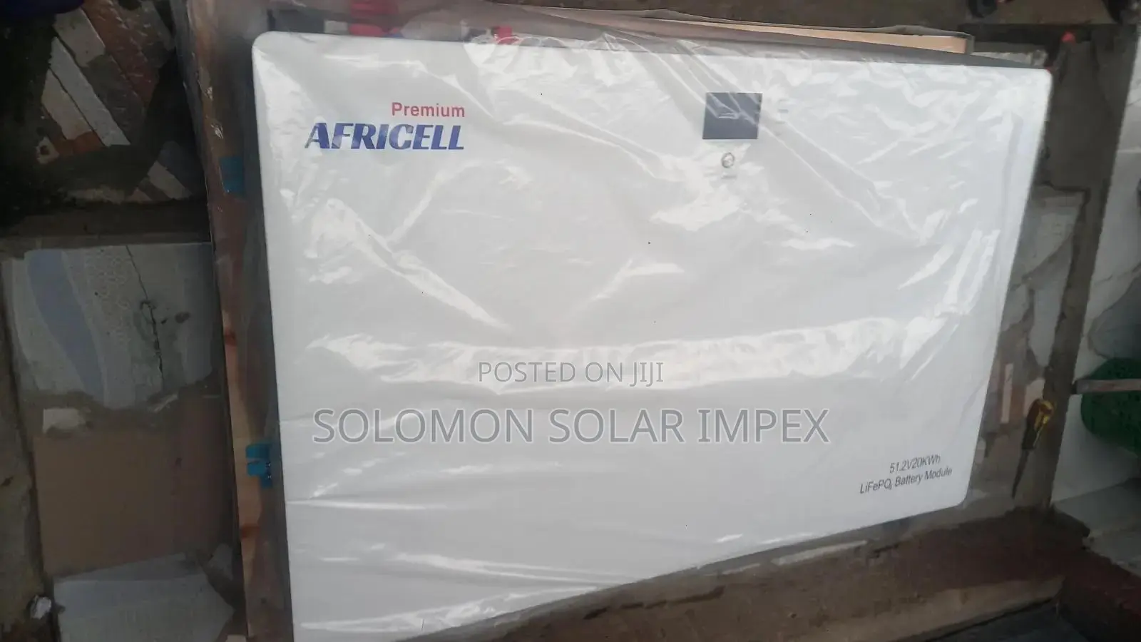 Africa 20kwh 51.2v 400ah Lithium Battery – High-Capacity Solar Storage