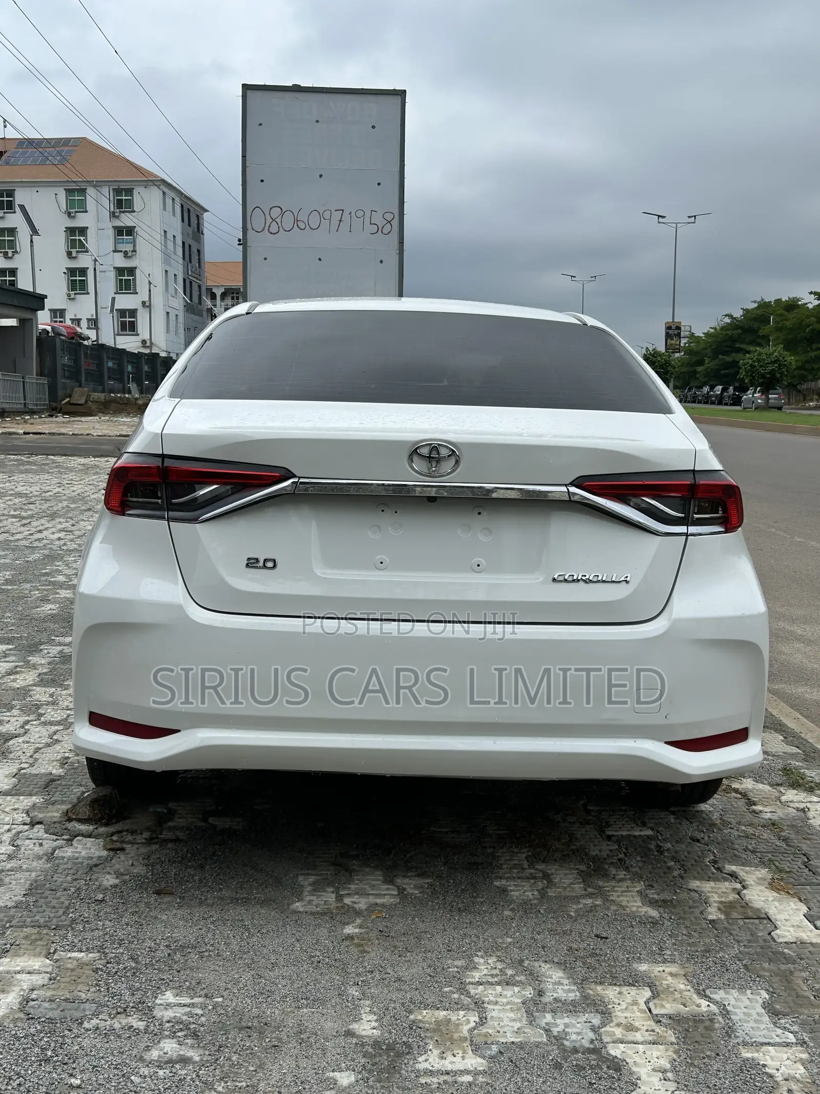 New Toyota Corolla 2024 White