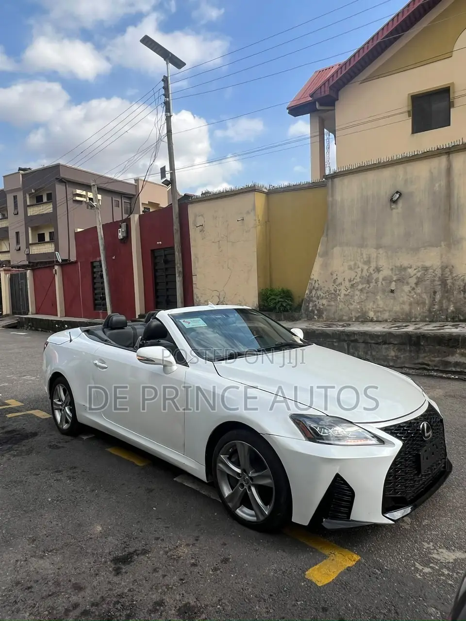 Lexus IS 350 C 2012 White