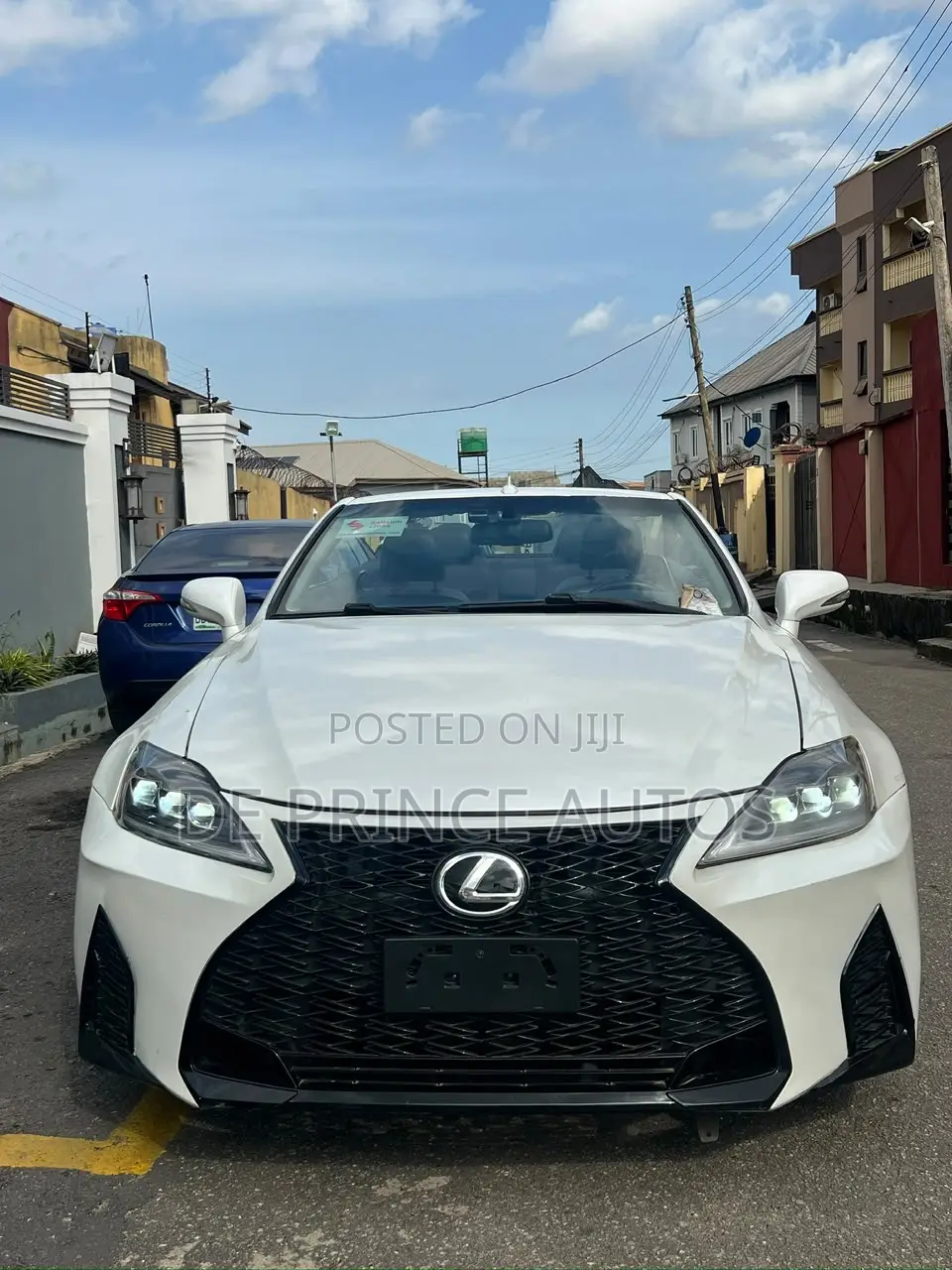 Lexus IS 350 C 2012 White