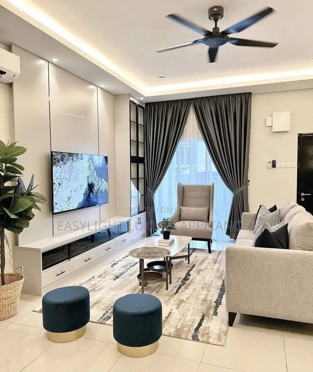 Modern Living Room Interior Design Decoration