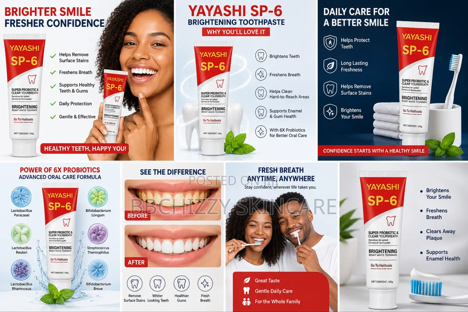 Yayashi Sp-6 Brightening Toothpaste