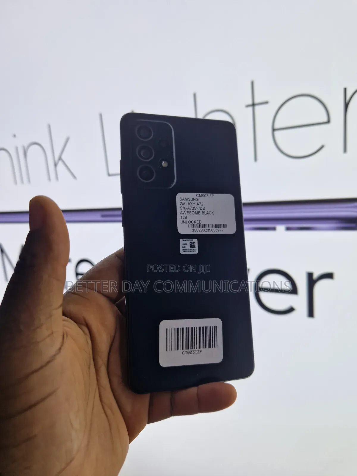 Samsung Galaxy A72 128 GB Black