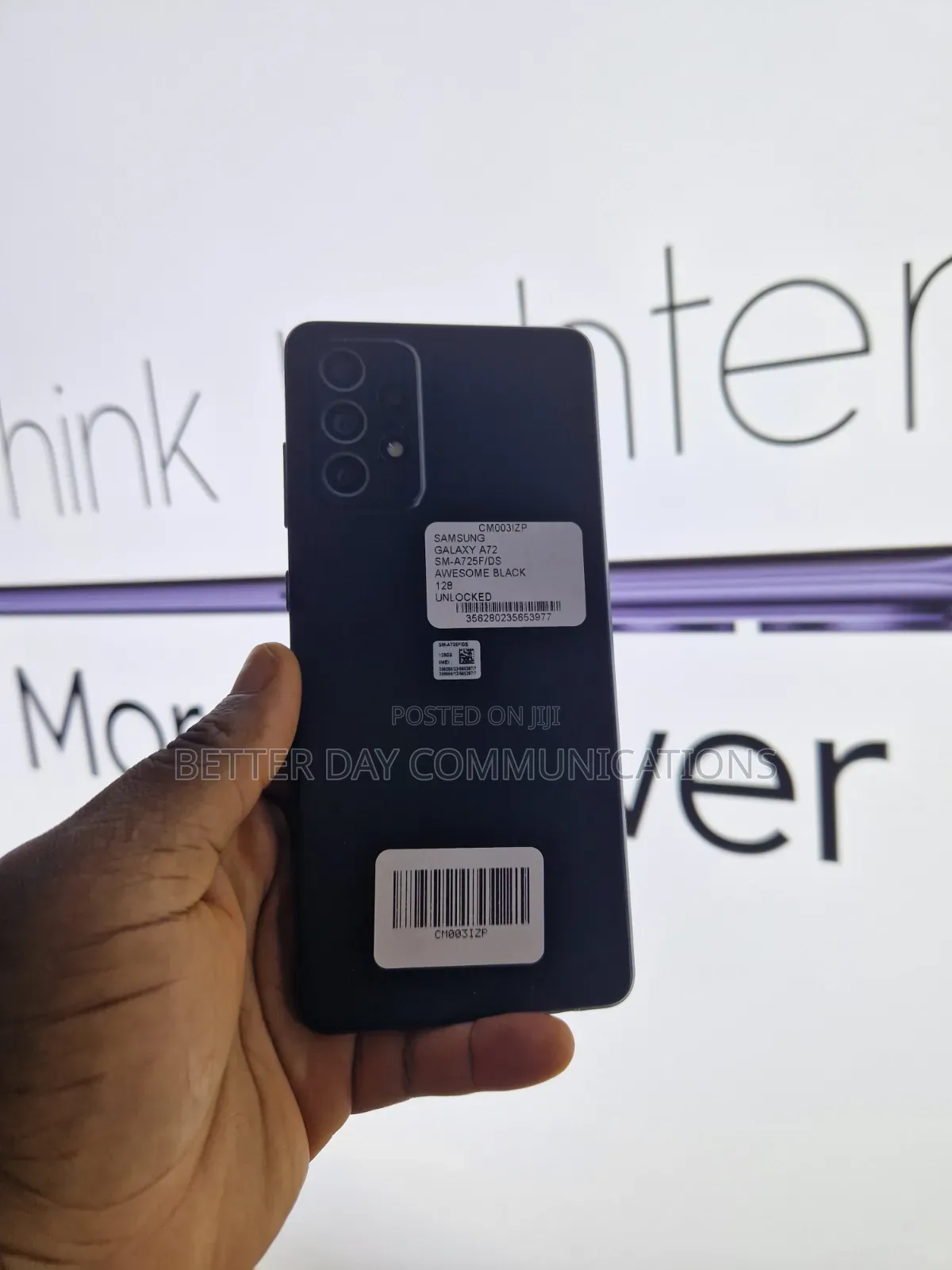 Samsung Galaxy A72 128 GB Black