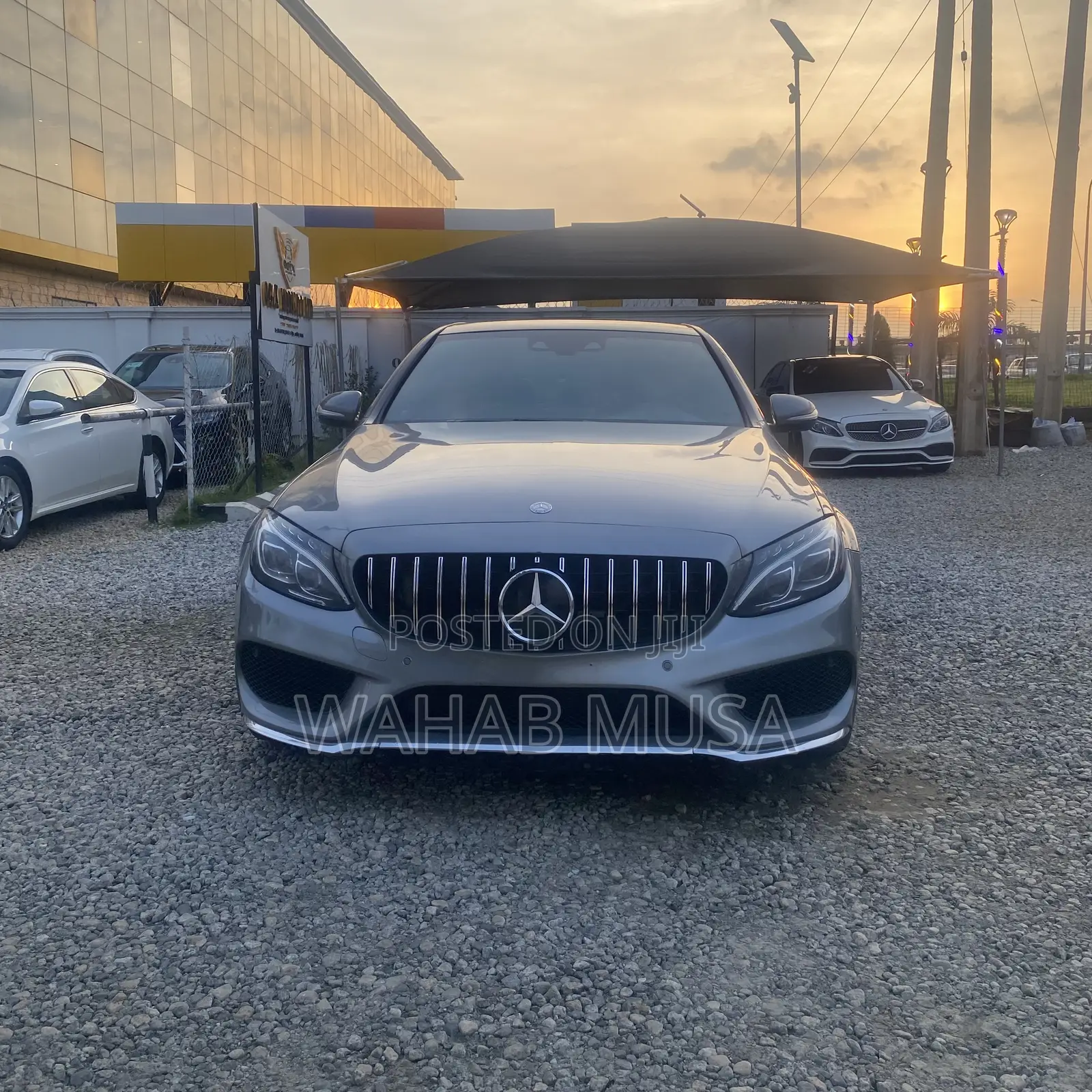 Mercedes-Benz C400 4Matic AWD Sedan (3.0L V6 7A) 2015 Silver