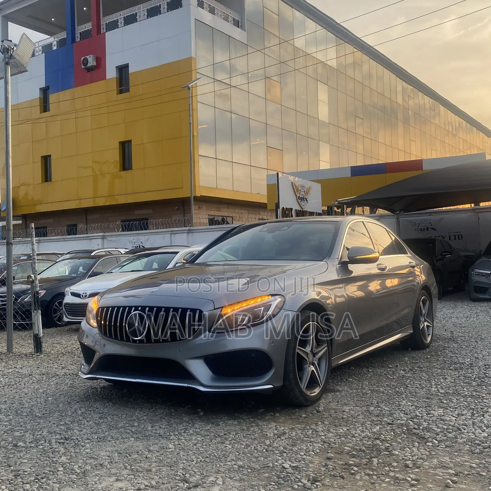 Mercedes-Benz C400 4Matic AWD Sedan (3.0L V6 7A) 2015 Silver