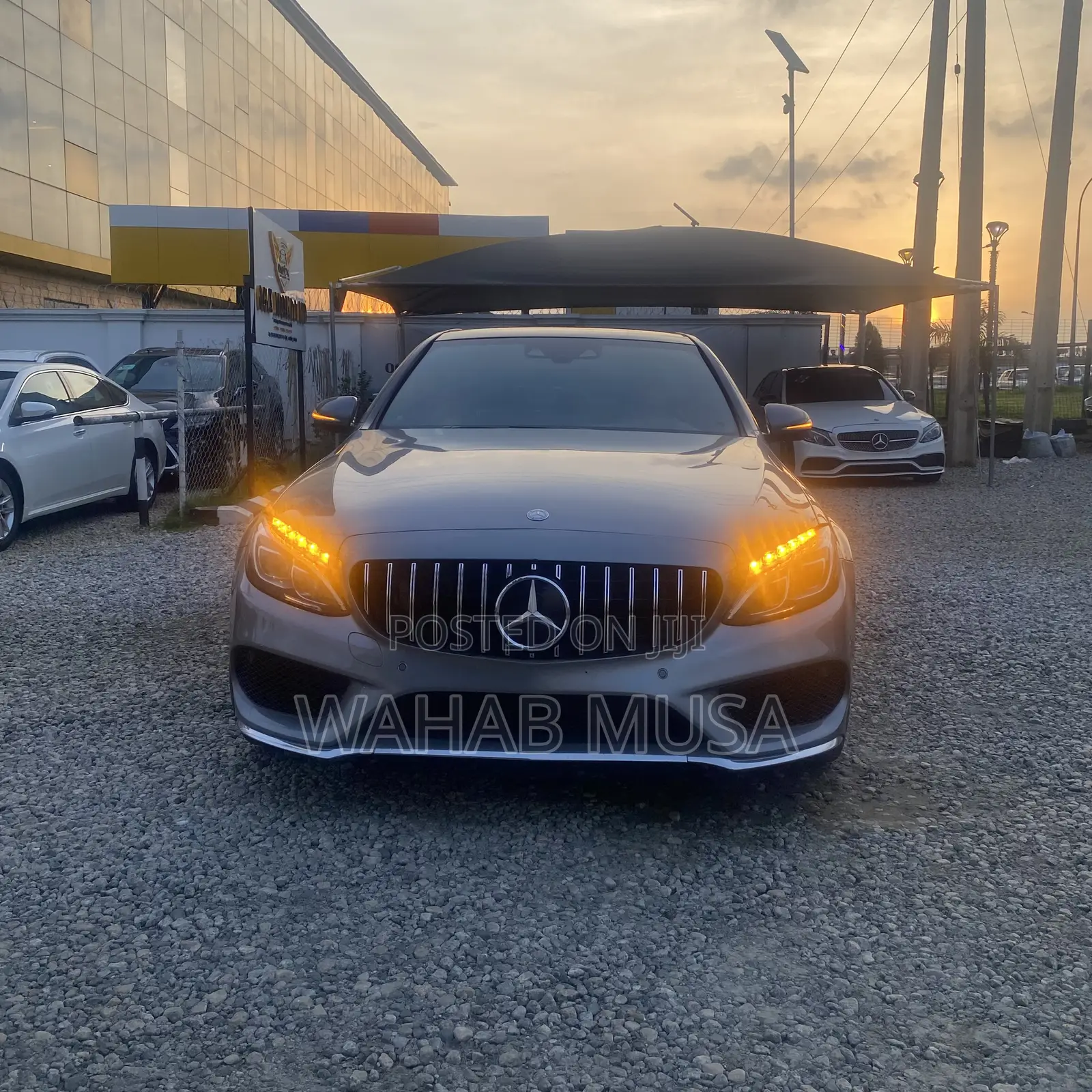 Mercedes-Benz C400 4Matic AWD Sedan (3.0L V6 7A) 2015 Silver