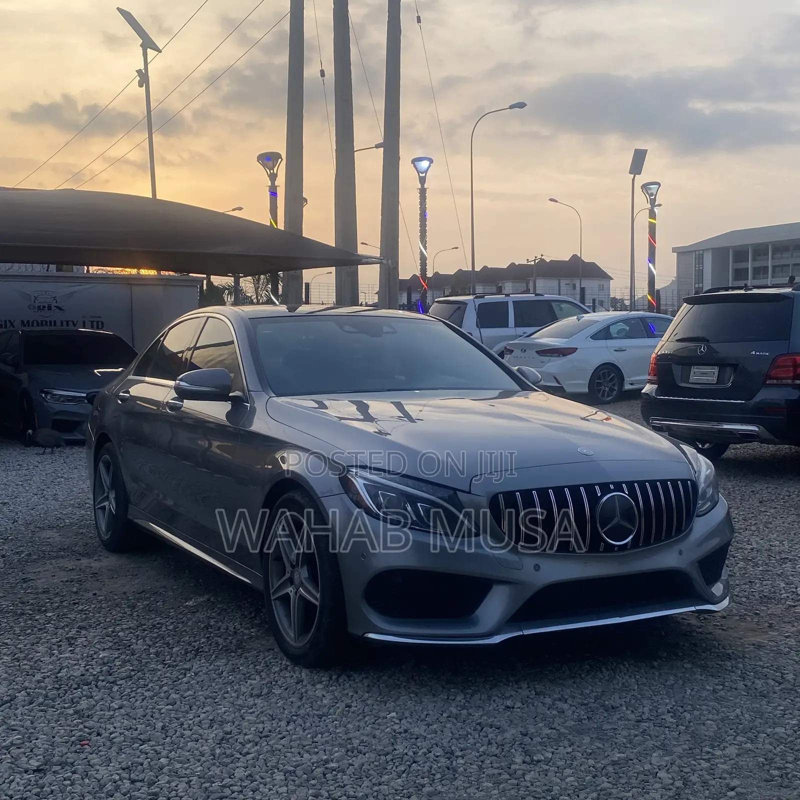 Mercedes-Benz C400 4Matic AWD Sedan (3.0L V6 7A) 2015 Silver