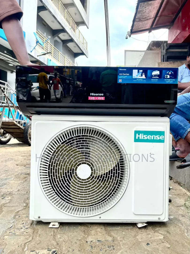 1.5hp Hisense LVS Prepaid Friendly Ac With Indoor Hanger and Remote