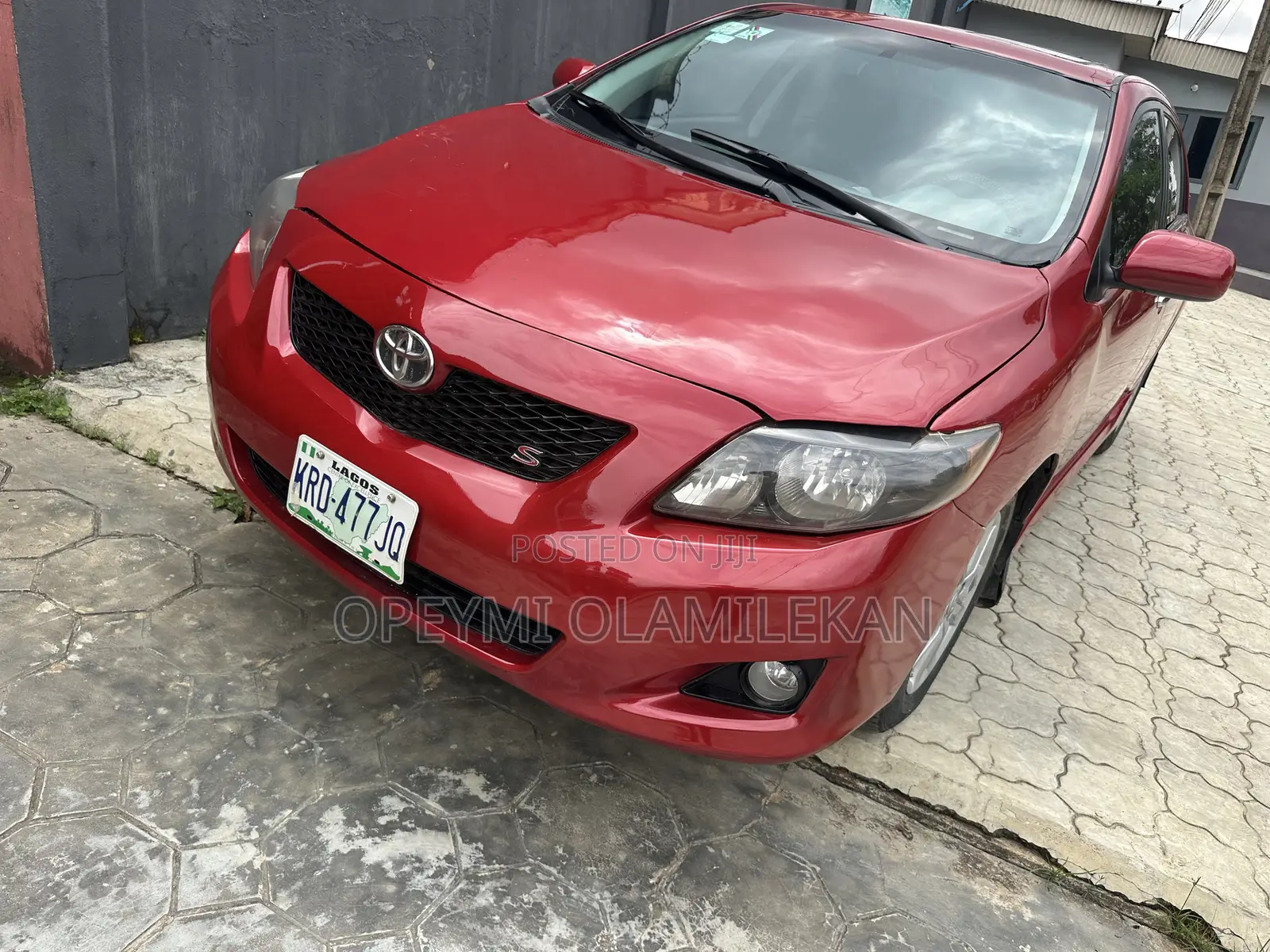Toyota Corolla LE 4dr Sedan (1.8L 4 cyl 4A) 2009 Red