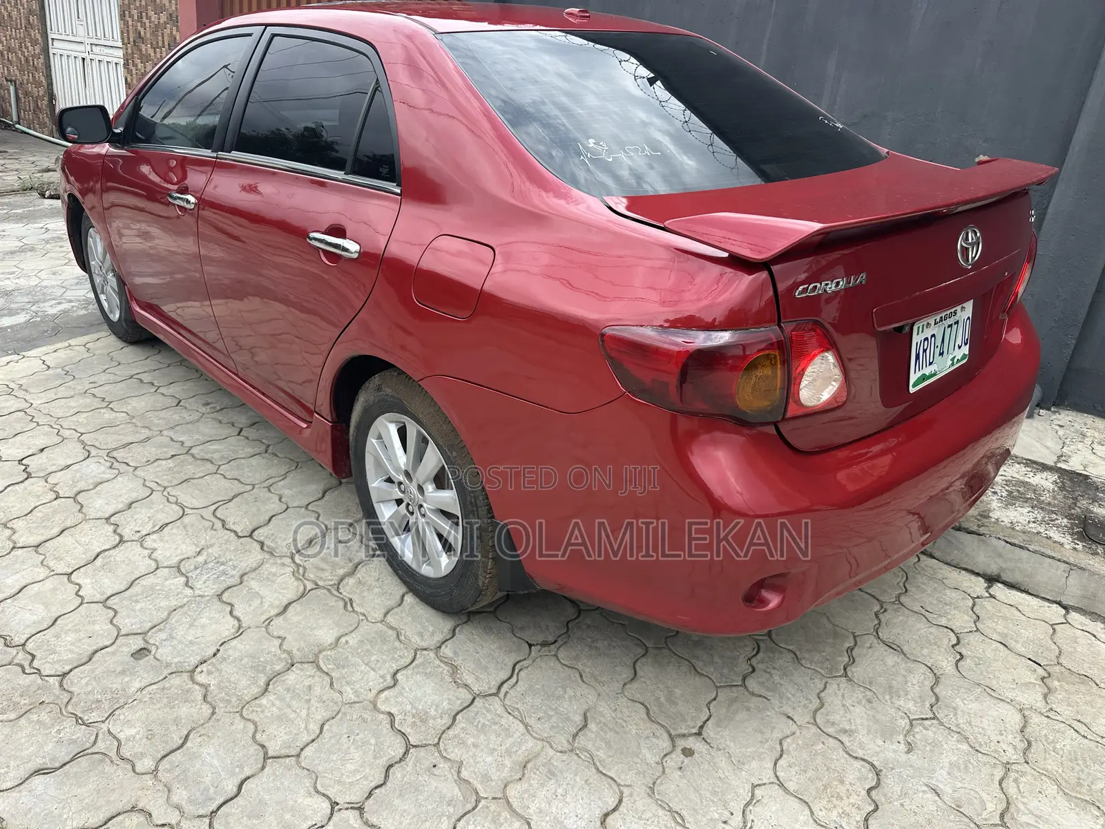 Toyota Corolla LE 4dr Sedan (1.8L 4 cyl 4A) 2009 Red