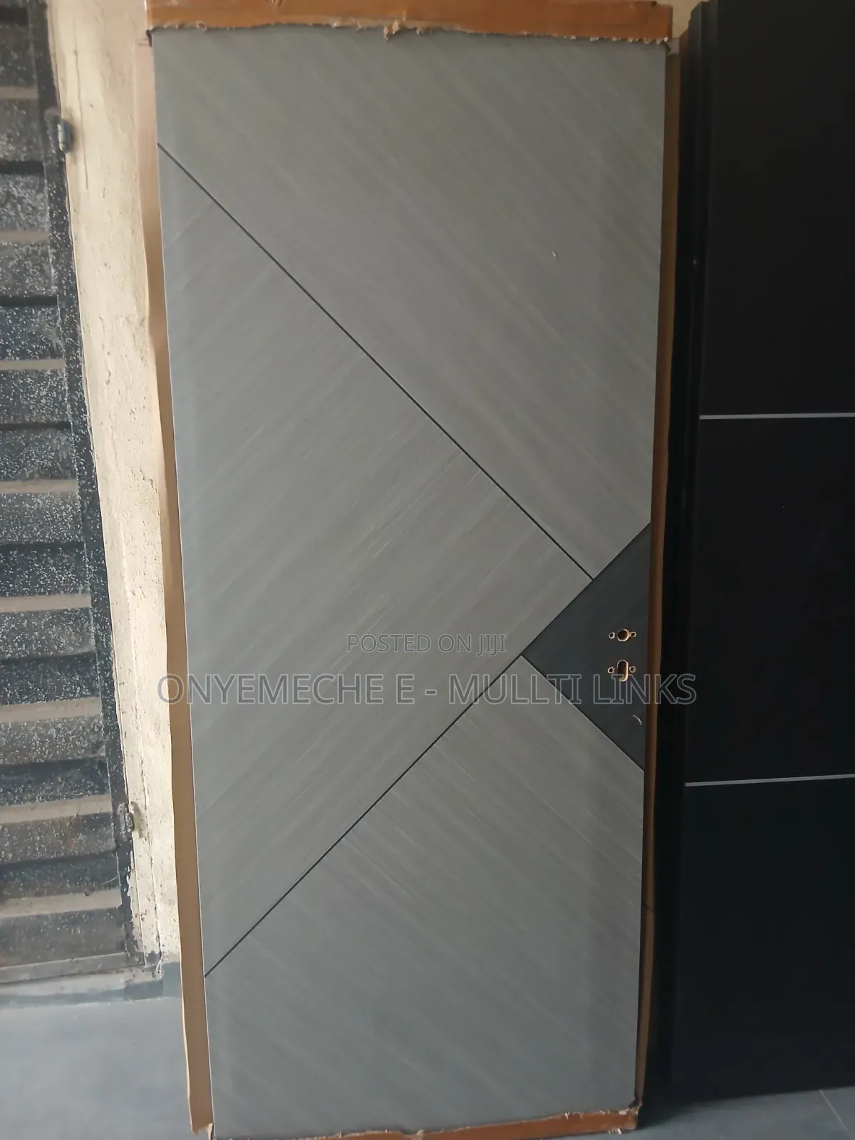 Diamond Design 3x7 Wood Door