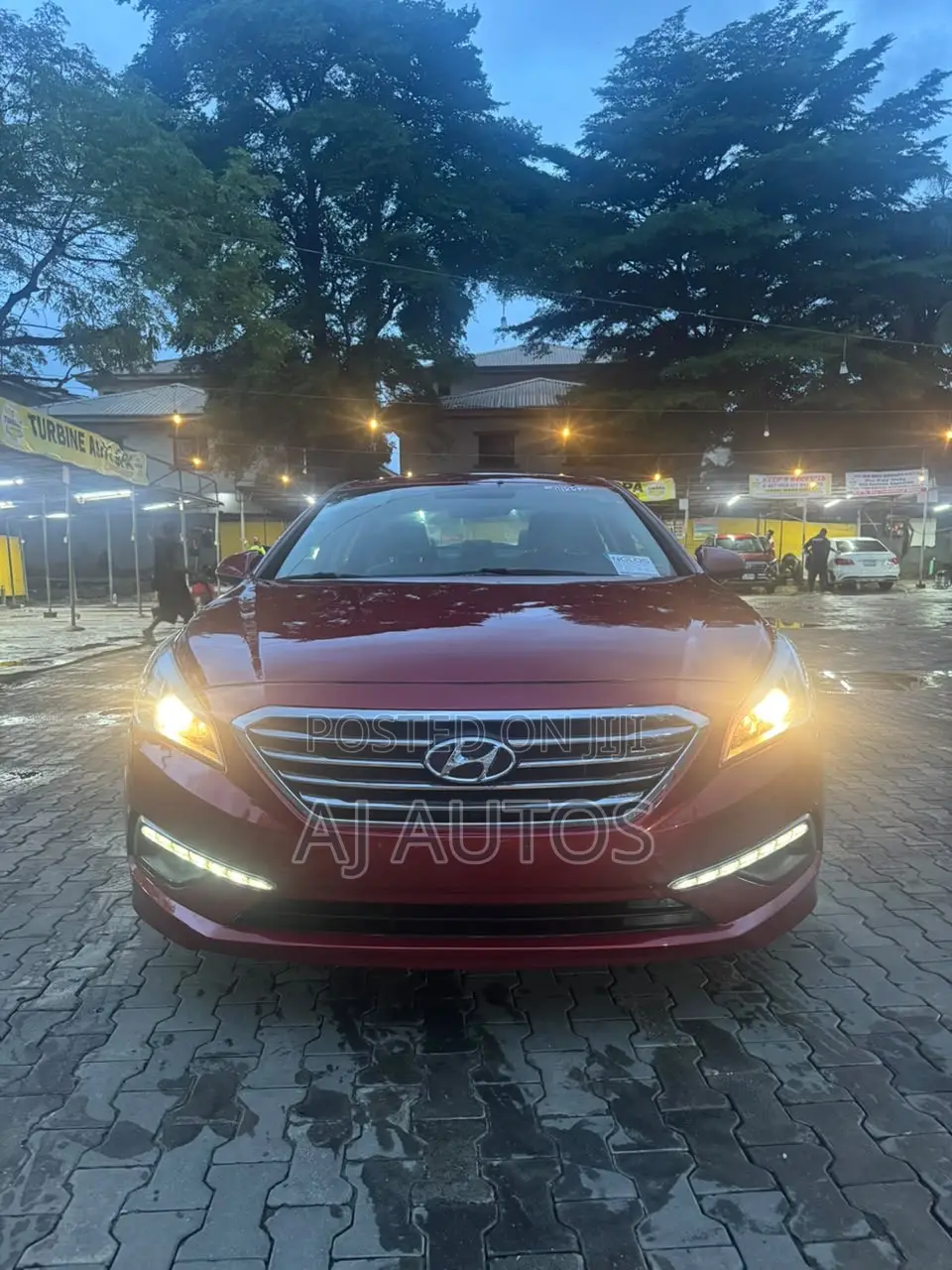 Hyundai Sonata 2015 Red