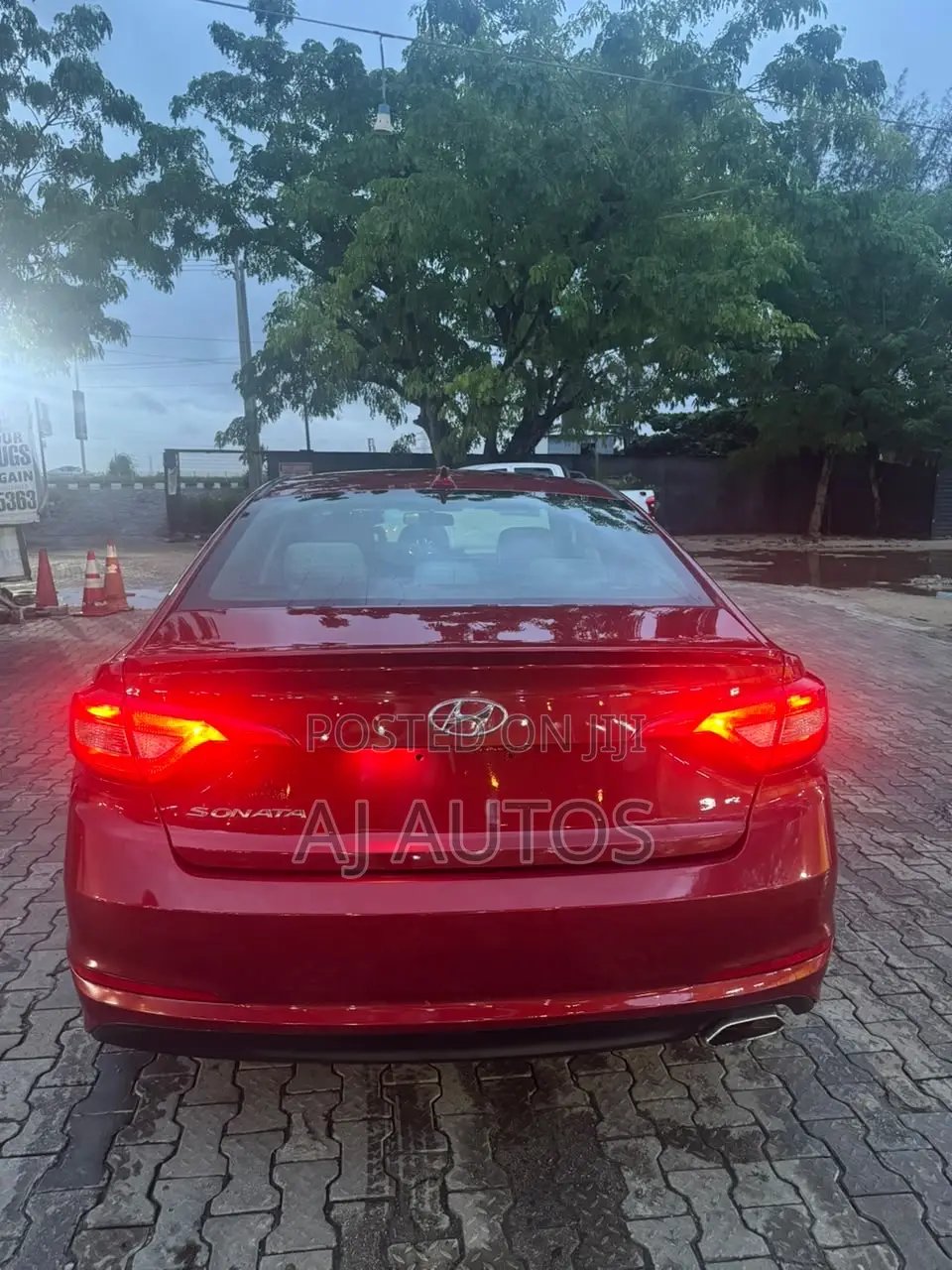 Hyundai Sonata 2015 Red