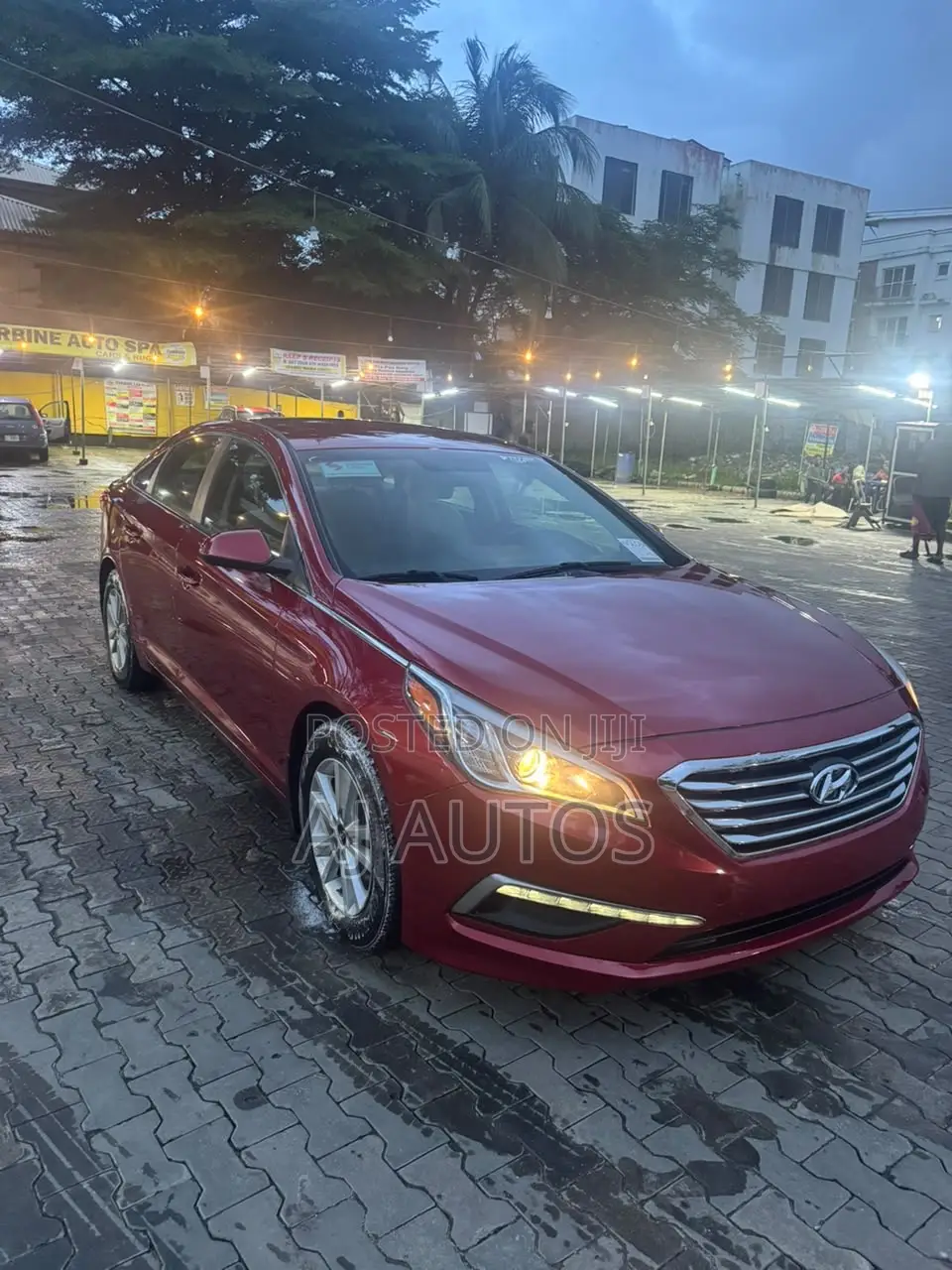 Hyundai Sonata 2015 Red