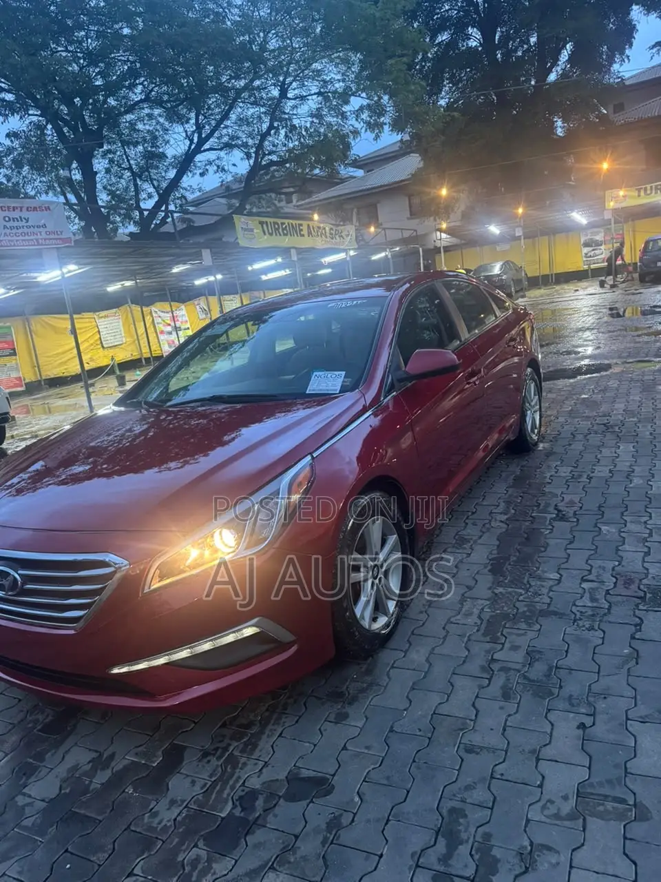 Hyundai Sonata 2015 Red