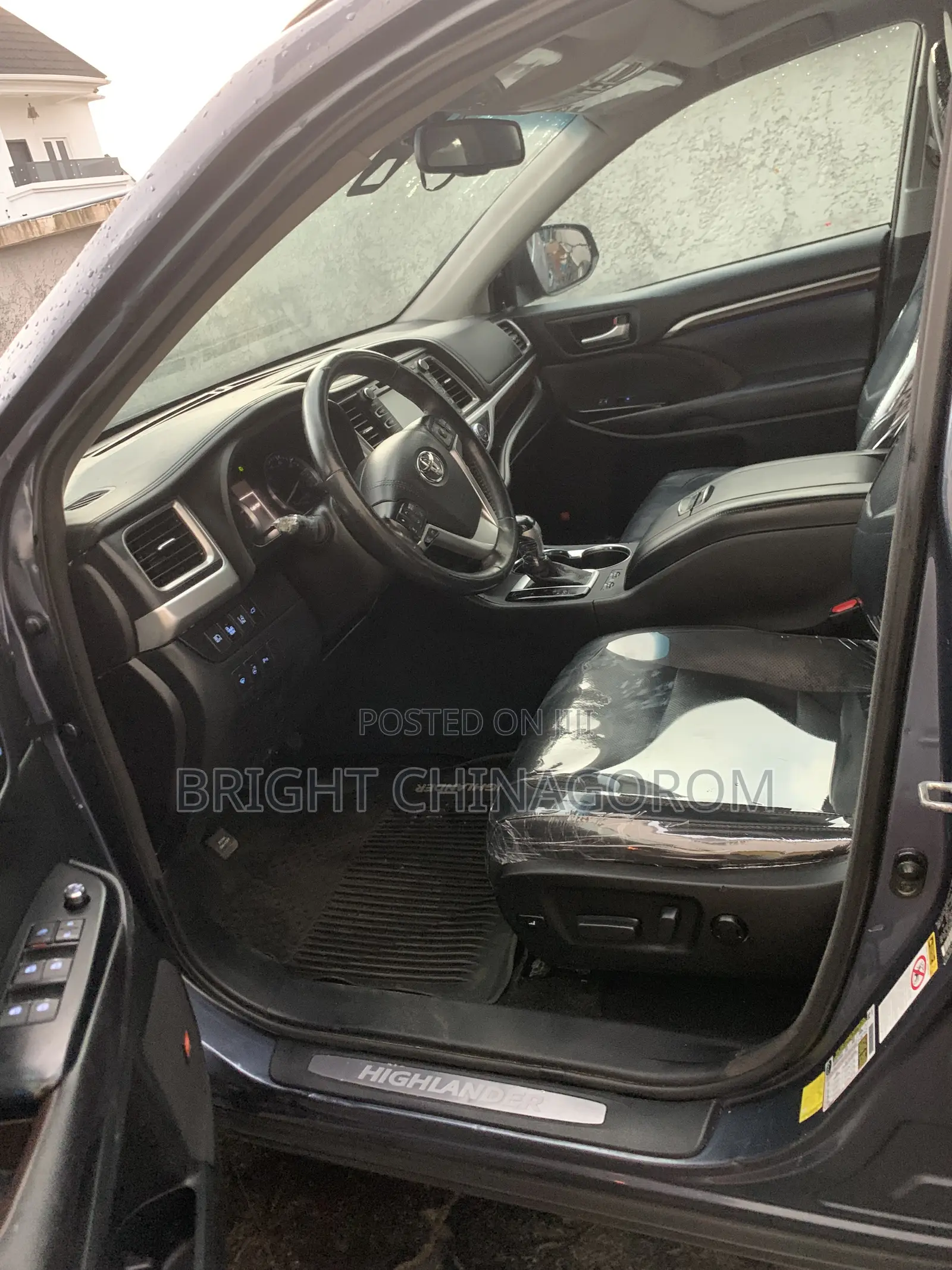 Toyota Highlander Limited 4x4 V6 (3.5L 6cyl 8A) 2017 Blue