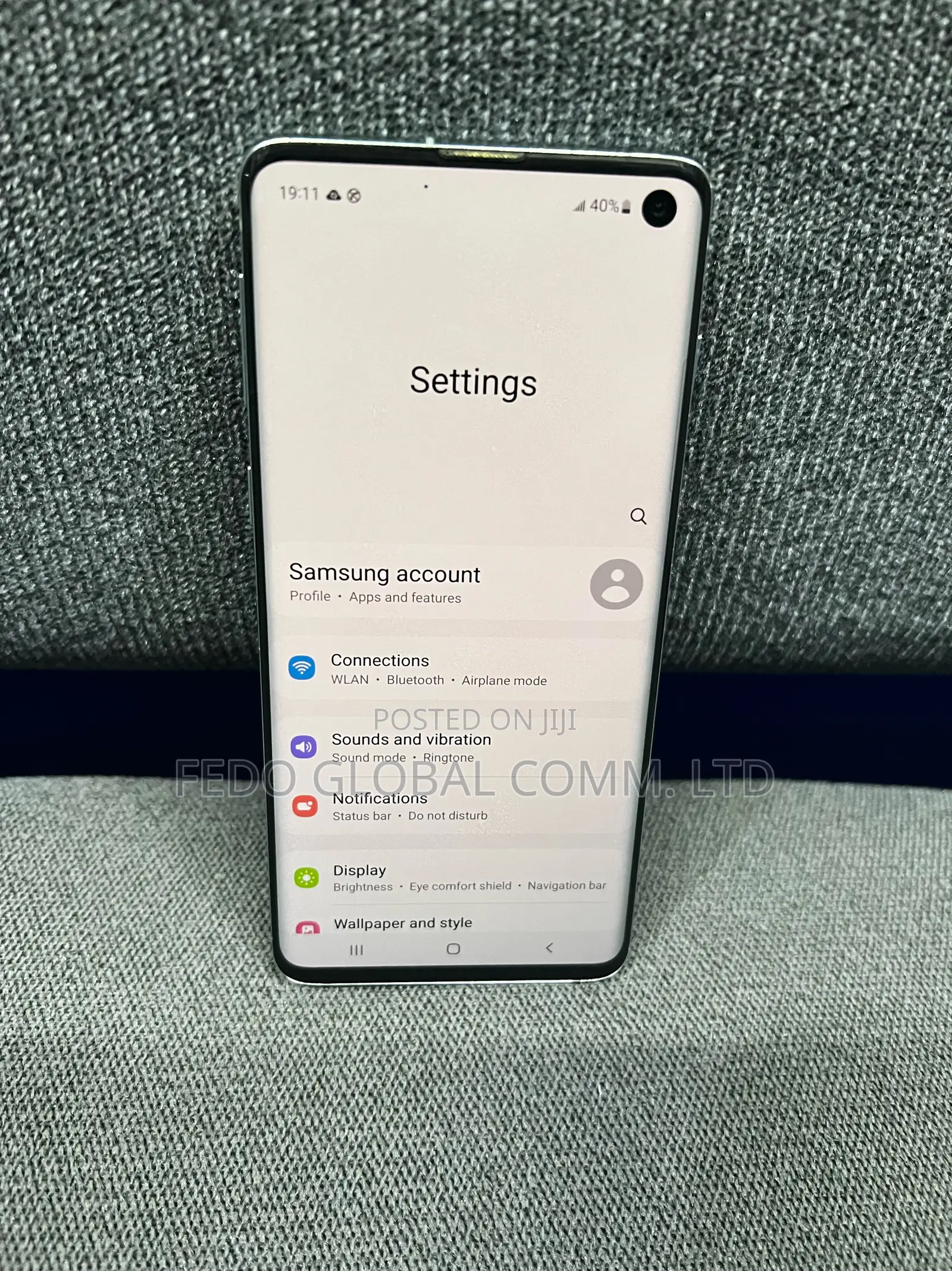 Samsung Galaxy S10 128 GB Blue