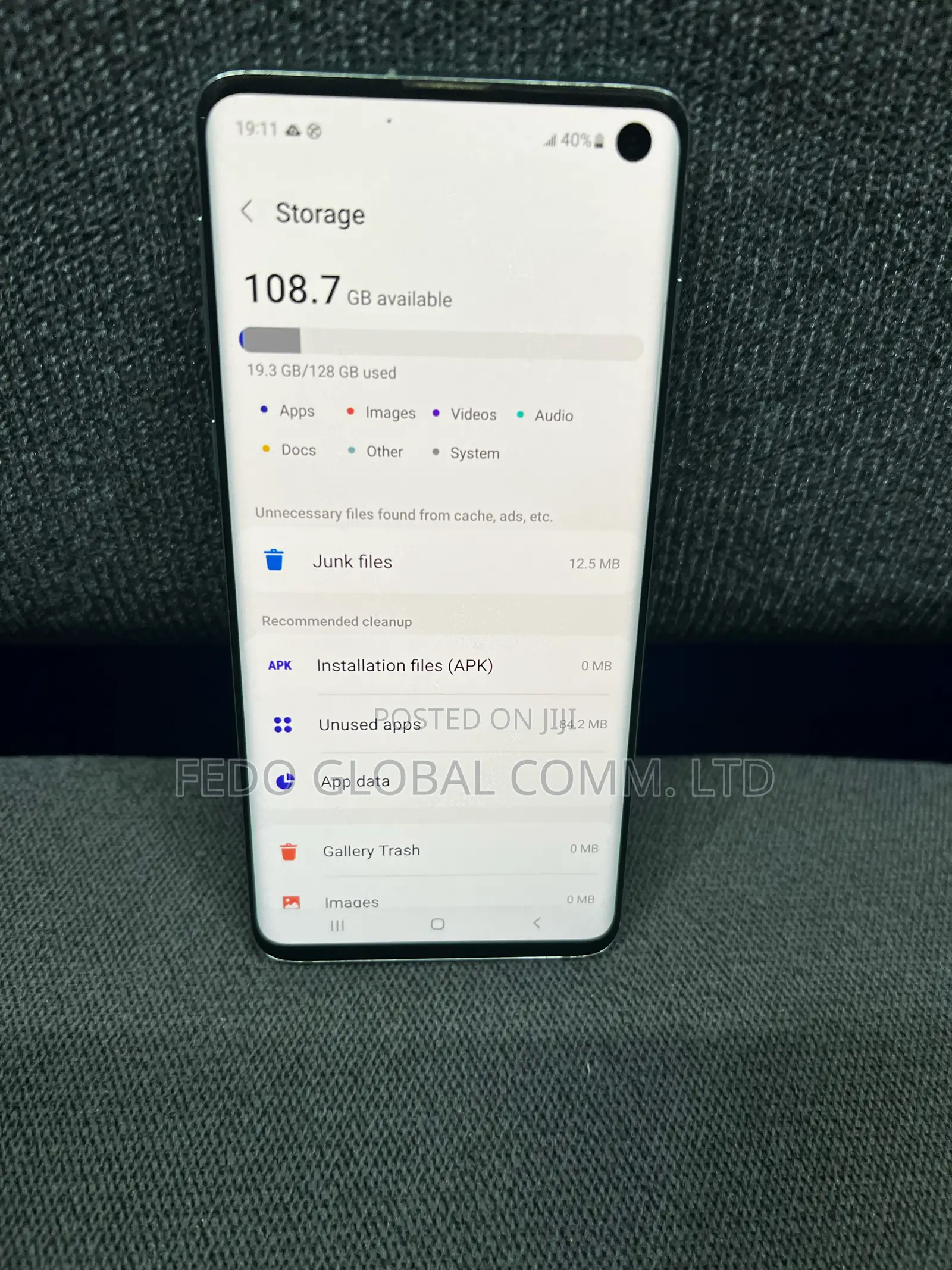 Samsung Galaxy S10 128 GB Blue